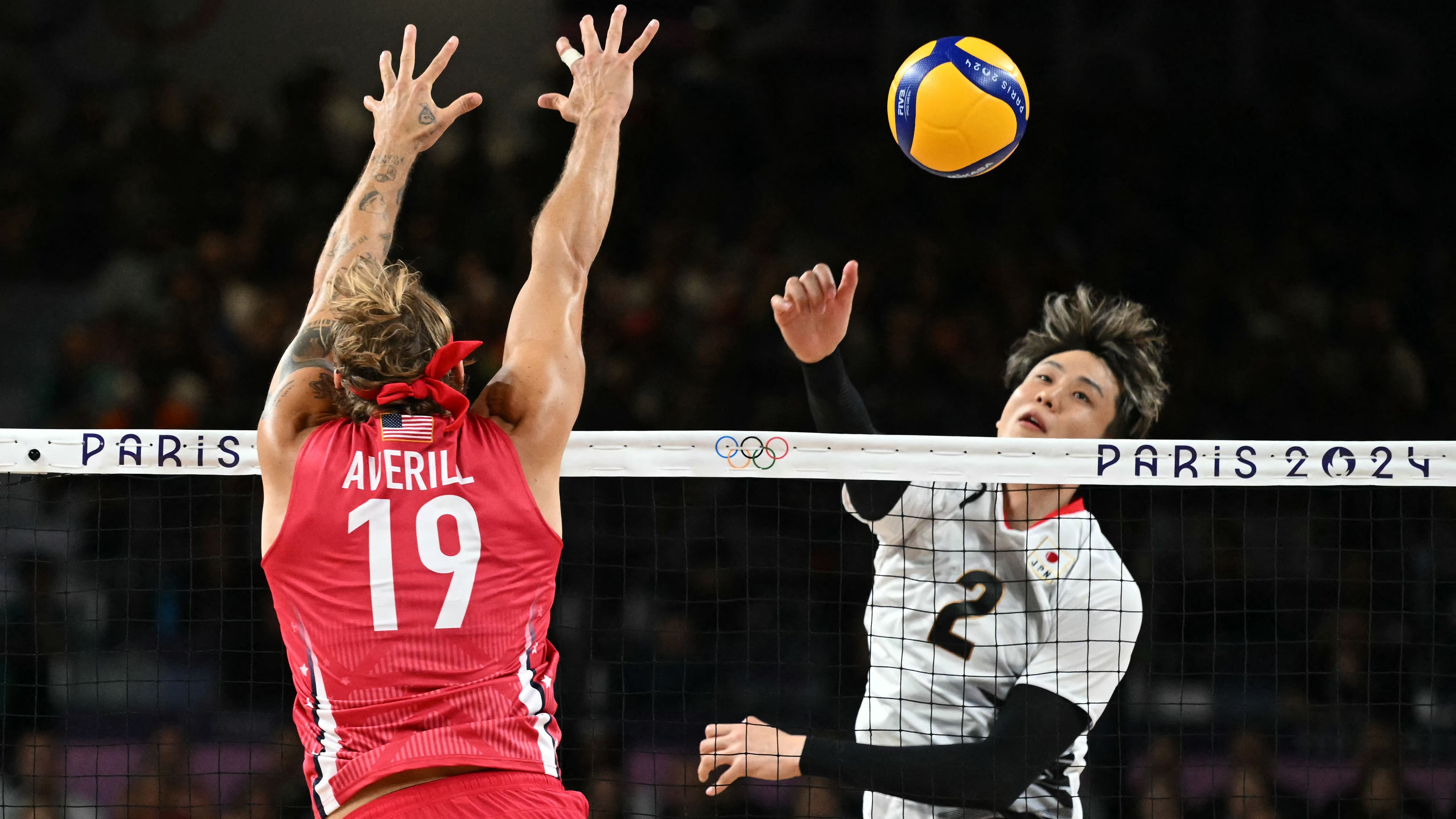 VOLLEYBALL-OLY-PARIS-2024-JPN-USA