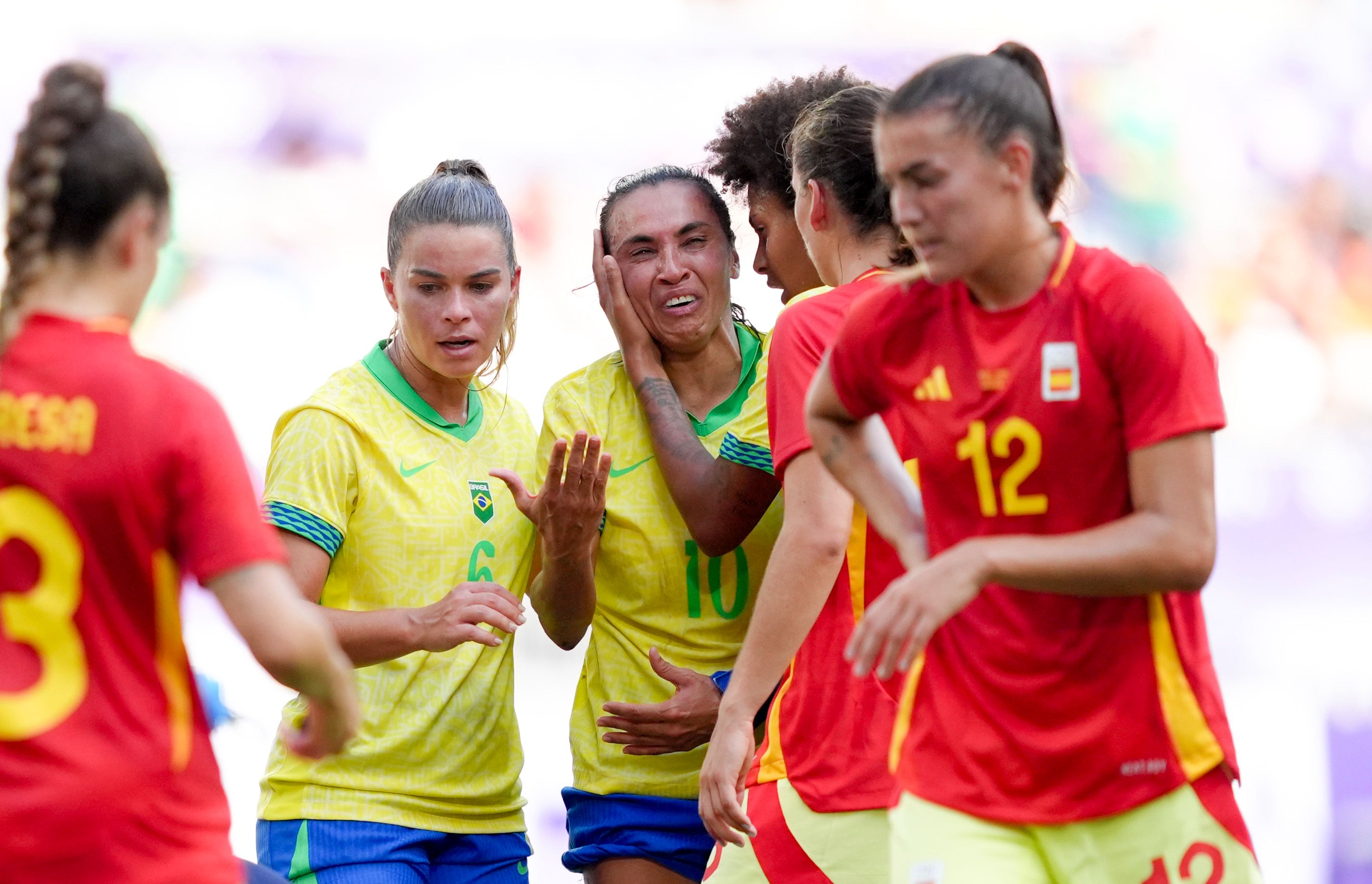 Brazil v Spain: Women's Football - Olympic Games Paris 2024: Day 5