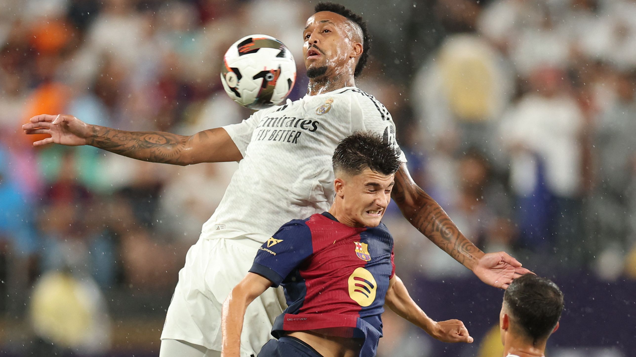 FBL-FRIENDLY-REAL MADRID-BARCELONA