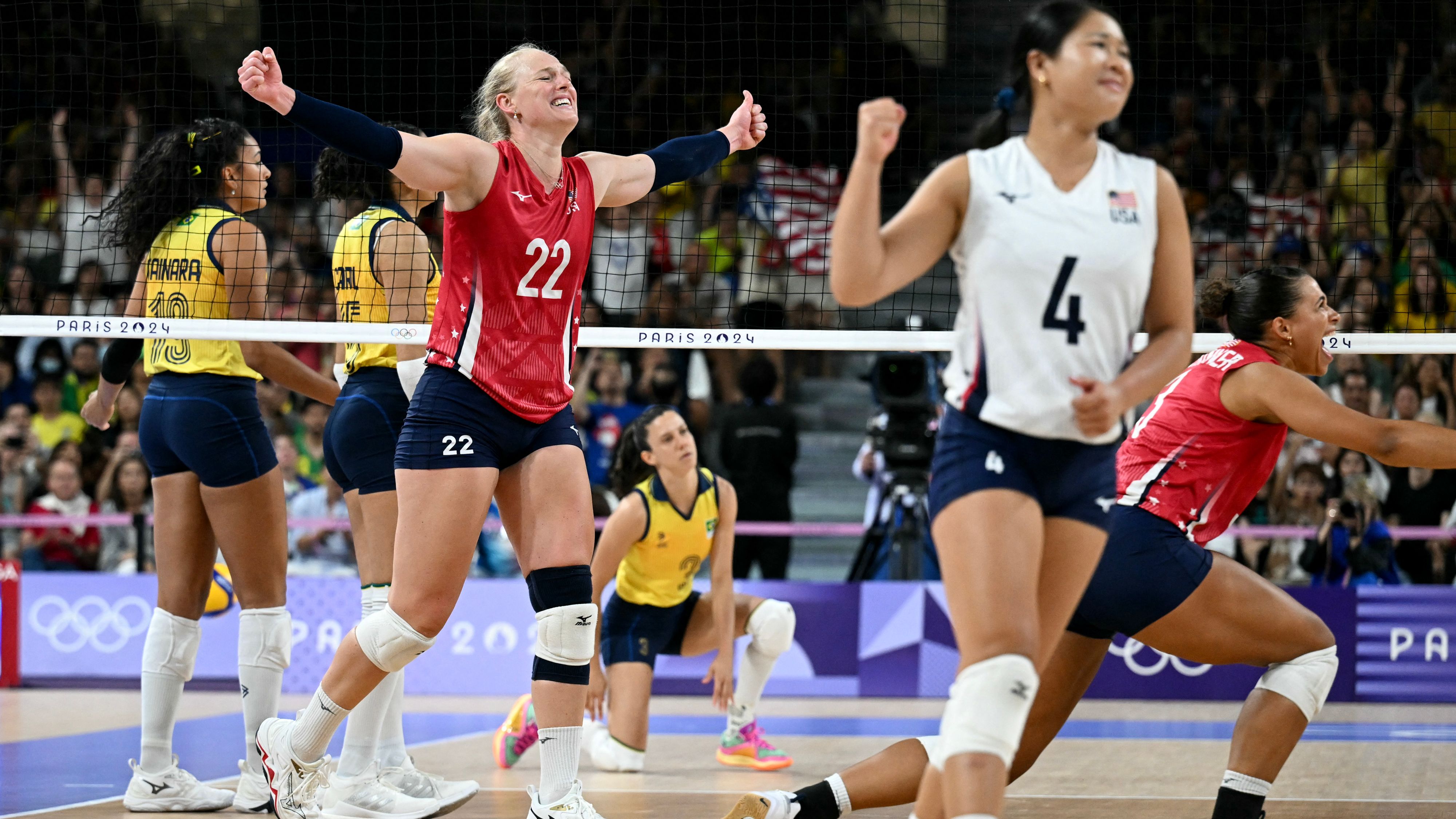VOLLEYBALL-OLY-PARIS-2024-BRA-USA