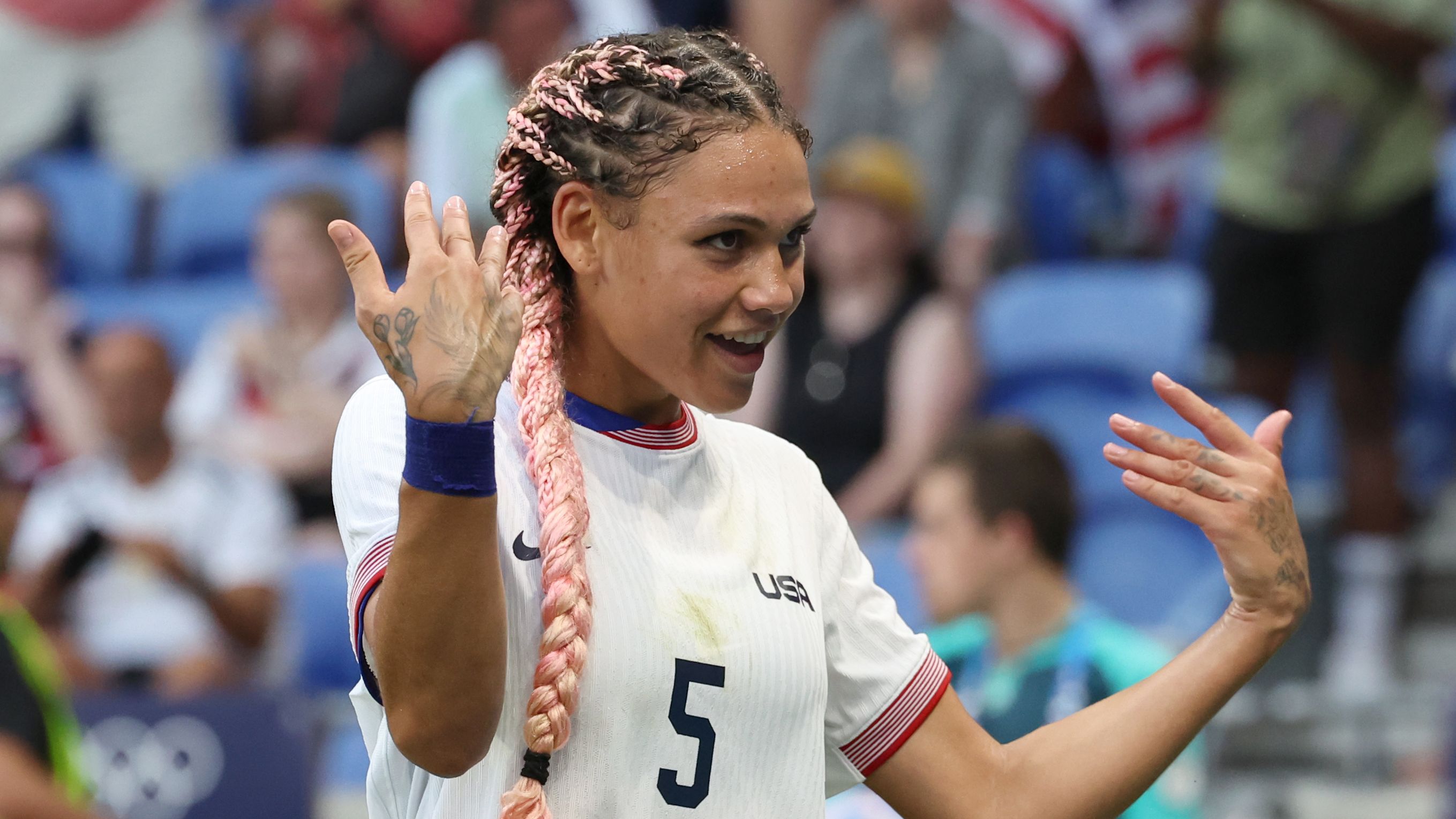 United States v Germany: Women's Football Semifinal - Olympic Games Paris 2024: Day 11