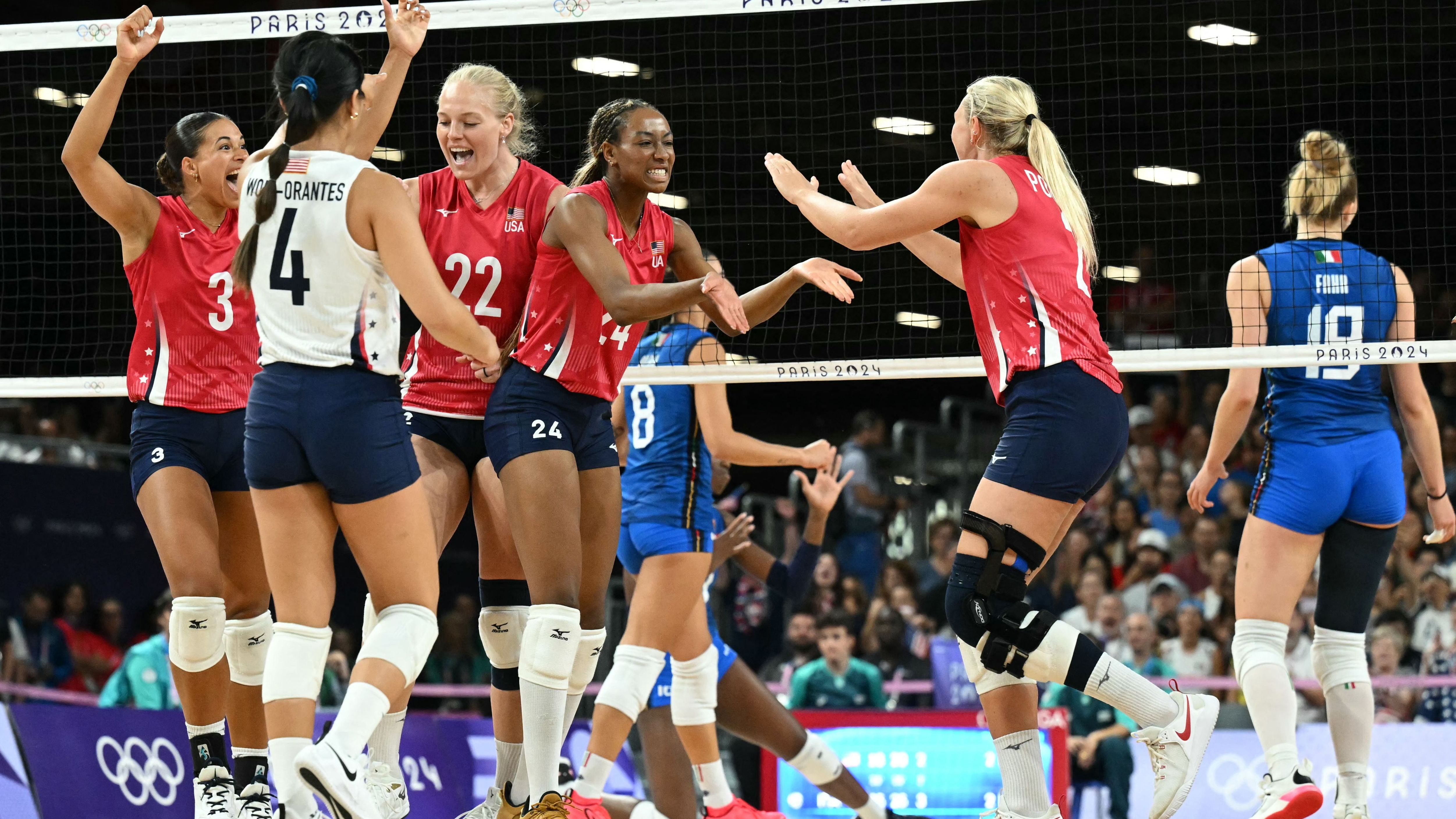 VOLLEYBALL-OLY-PARIS-2024-USA-ITA