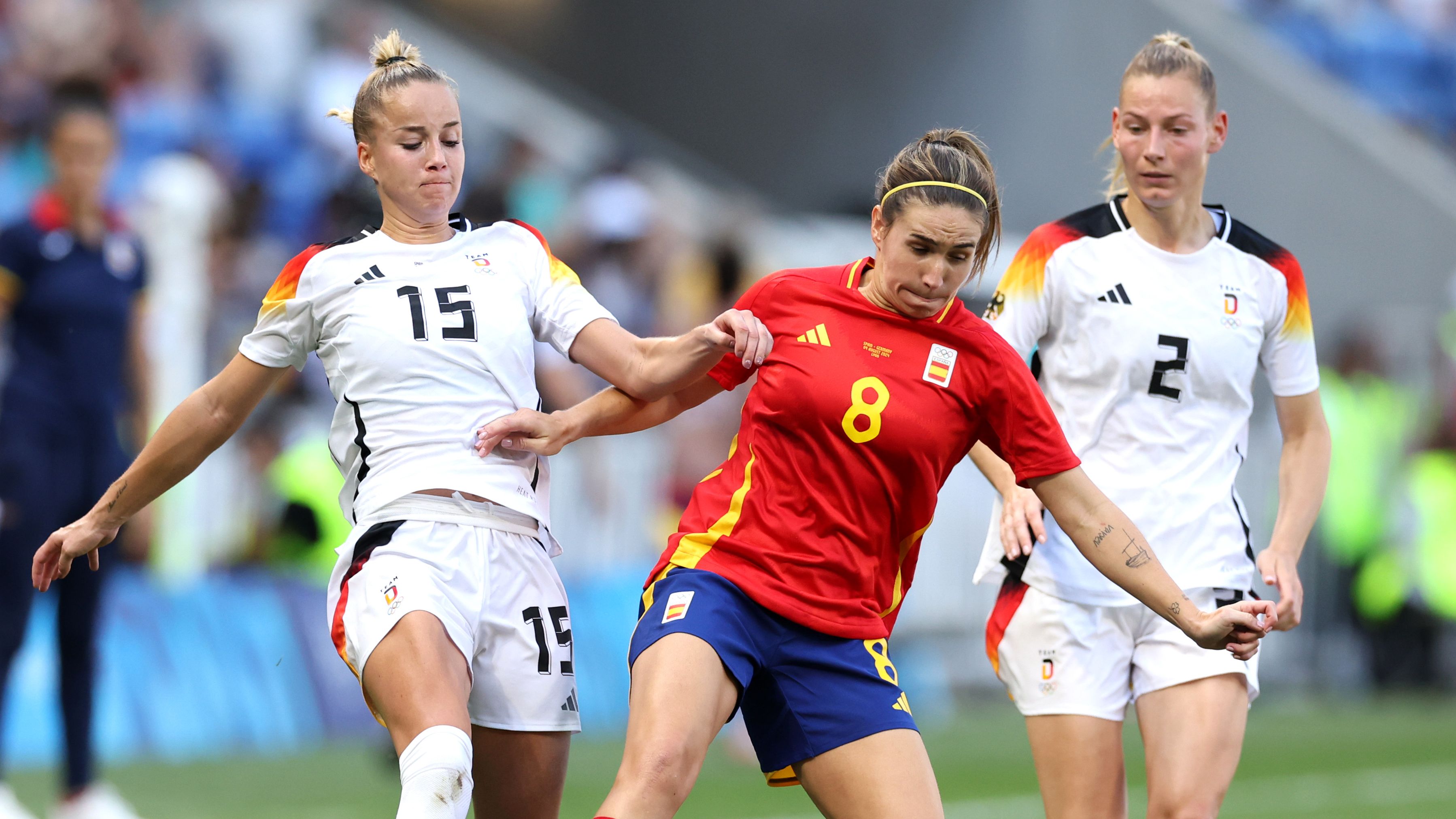 Spain v Germany: Bronze Medal Match: Women's Football - Olympic Games Paris 2024: Day 14