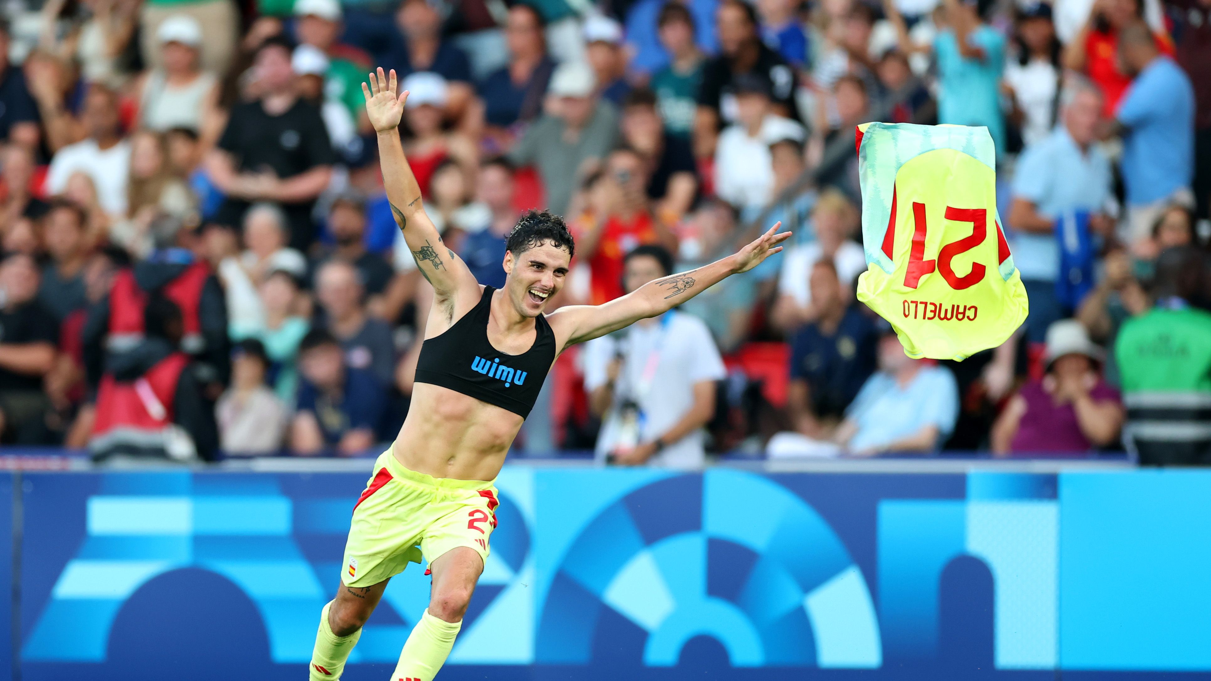 France v Spain: Gold Medal Match: Men's Football - Olympic Games Paris 2024: Day 14