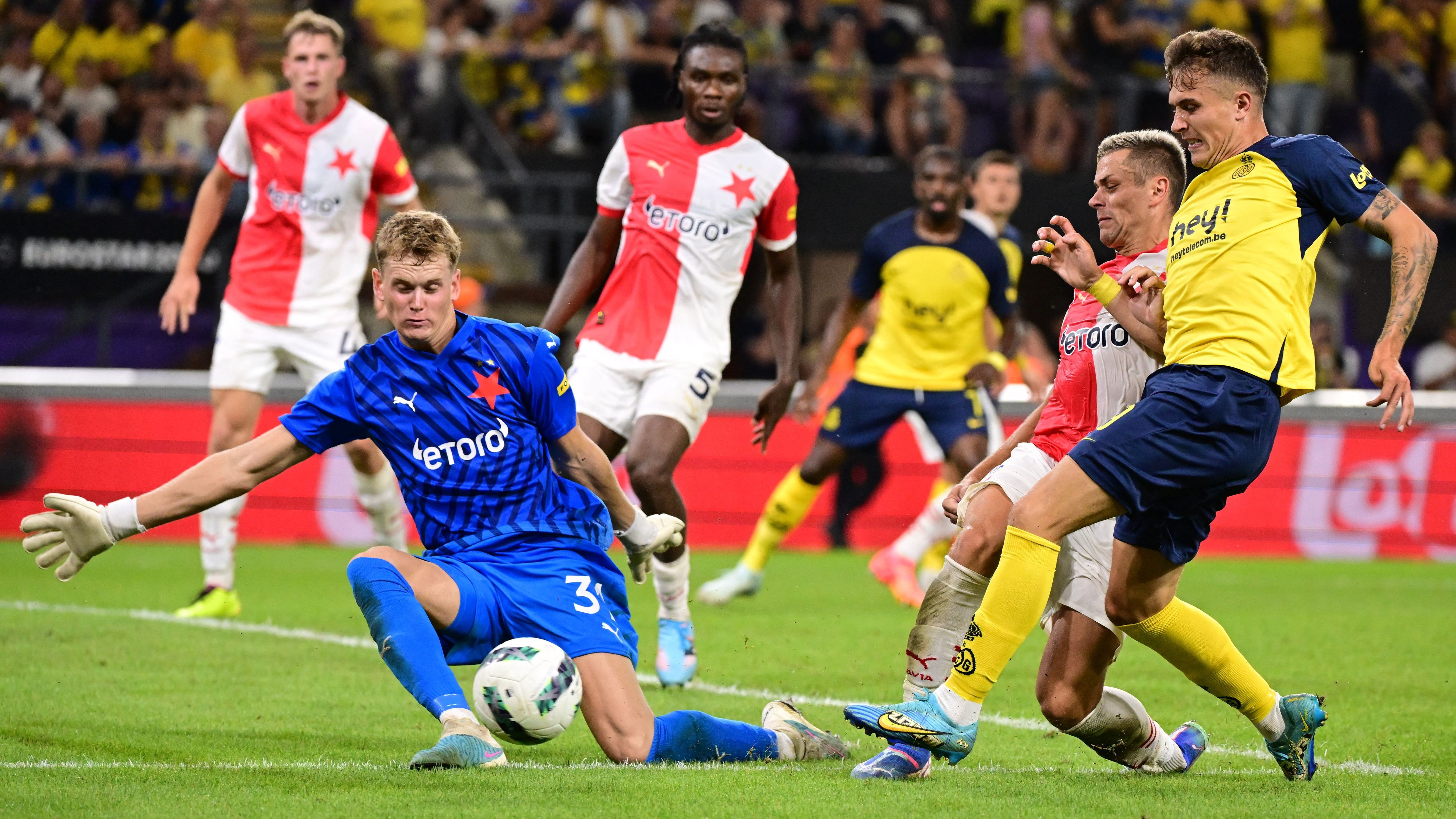 SOCCER CL QUALIF UNION SG VS SLAVIA PRAHA