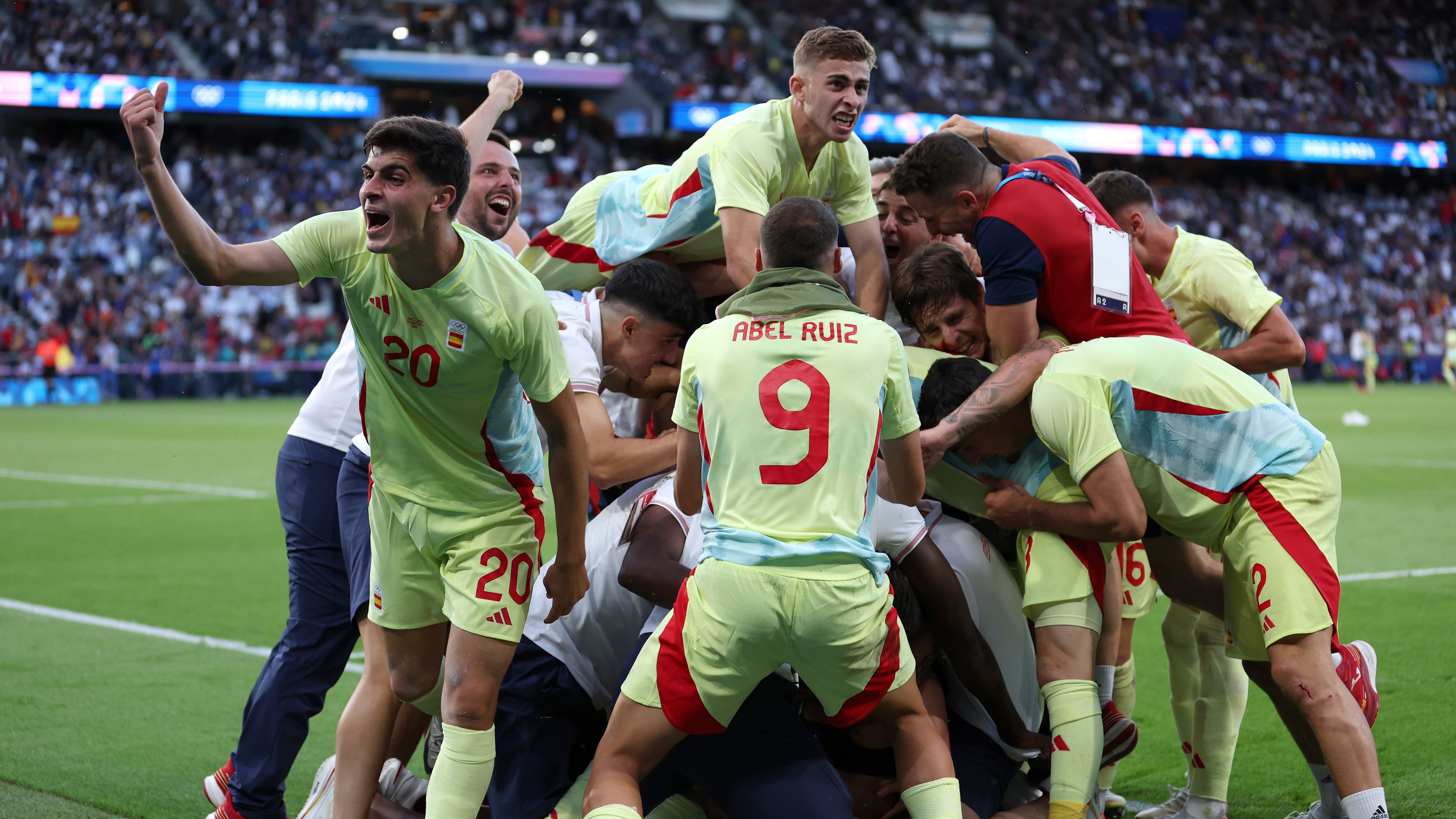 France v Spain: Gold Medal Match: Men's Football - Olympic Games Paris 2024: Day 14