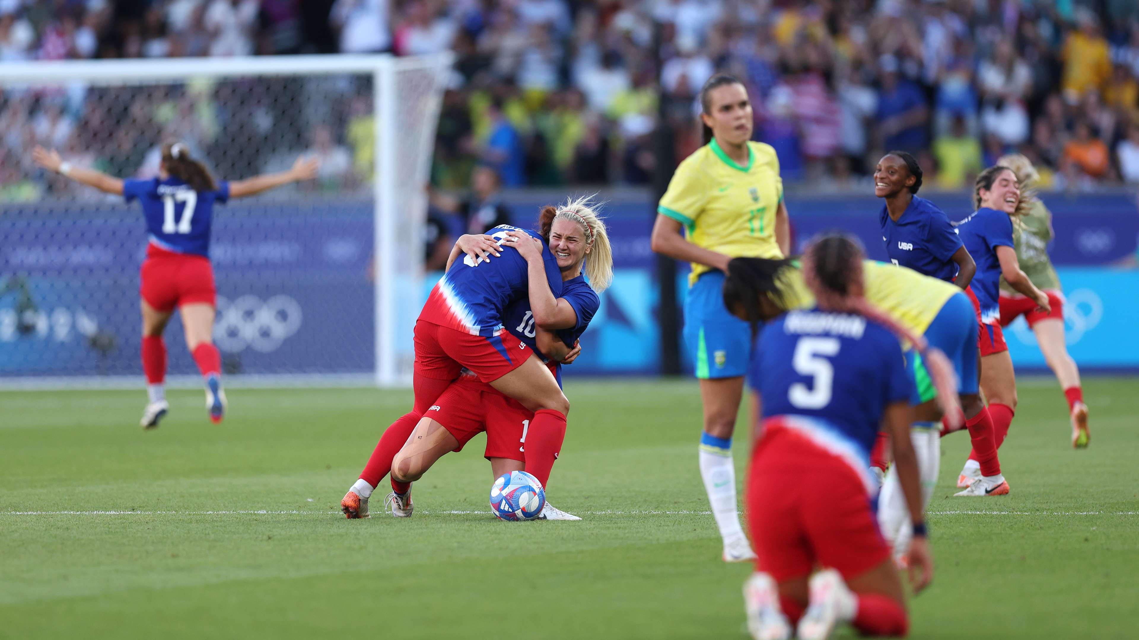 Brazil v United States: Gold Medal Match: Women's Football - Olympic Games Paris 2024: Day 15
