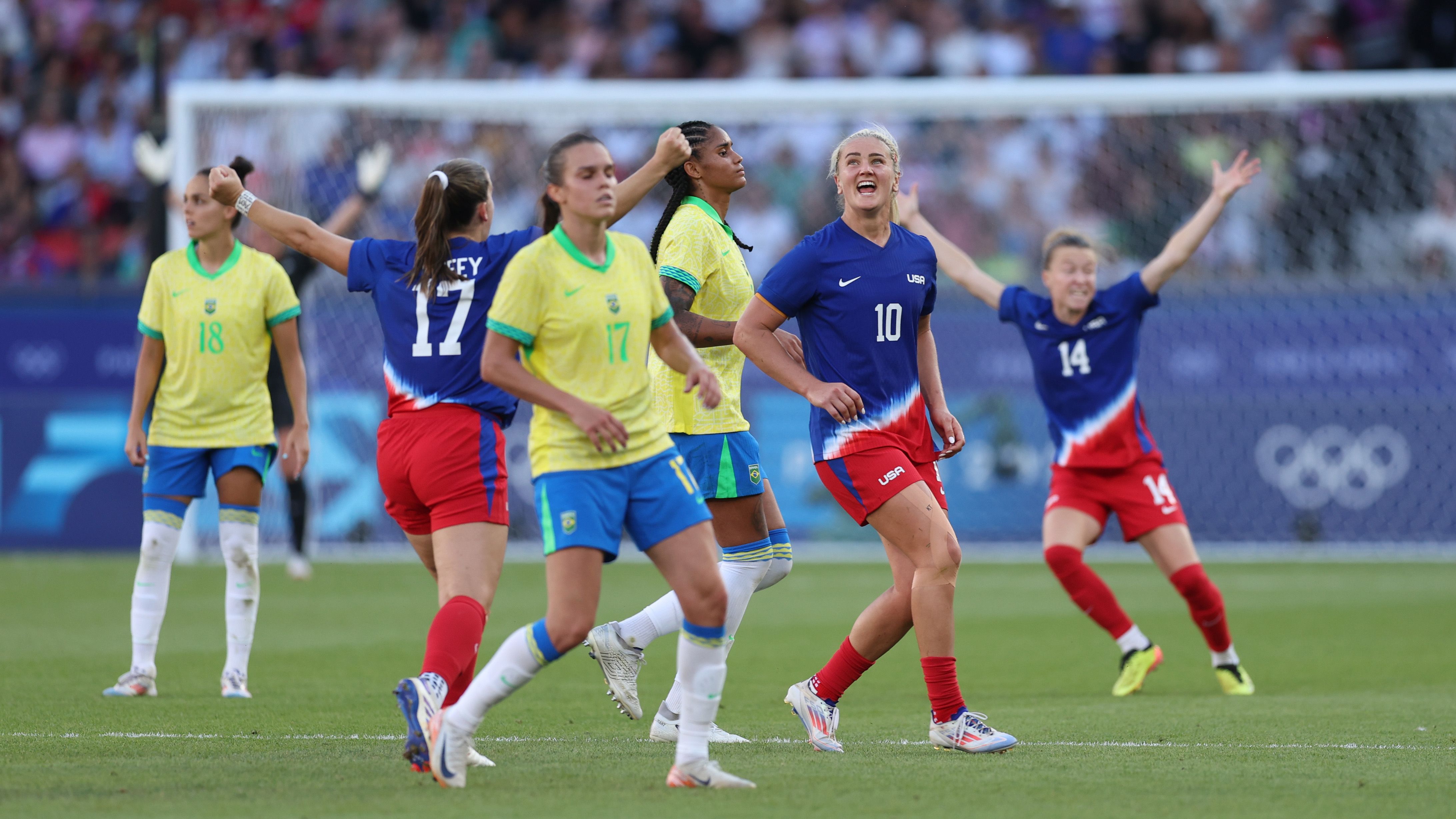 Brazil v United States: Gold Medal Match: Women's Football - Olympic Games Paris 2024: Day 15