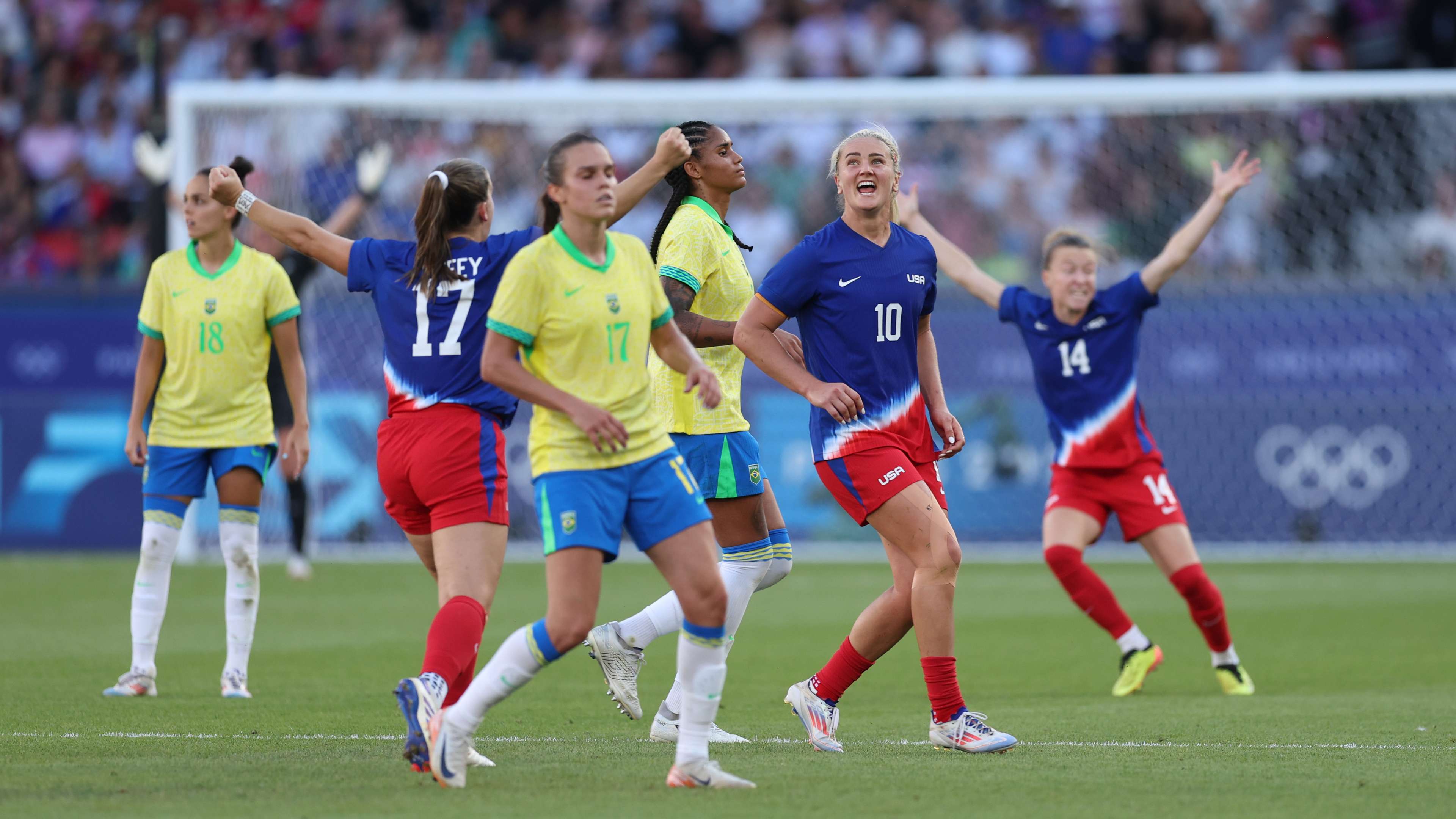 Brazil v United States: Gold Medal Match: Women's Football - Olympic Games Paris 2024: Day 15