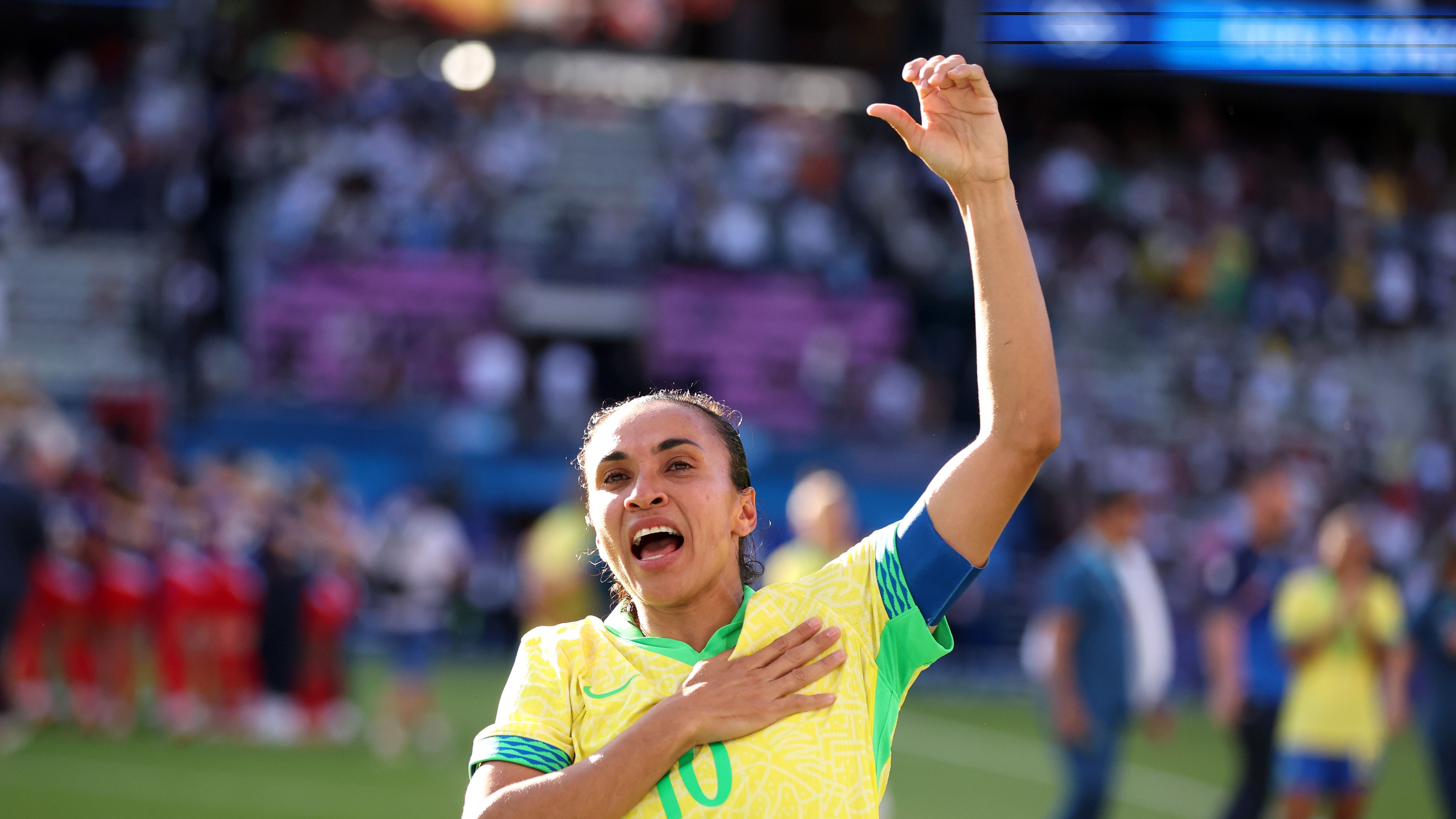 Brazil v United States: Gold Medal Match: Women's Football - Olympic Games Paris 2024: Day 15