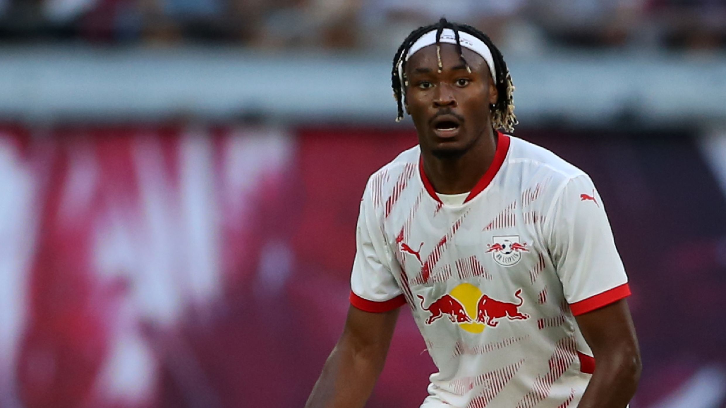 Liverpool's first summer signing? Reds monitoring RB Leipzig defender Mohamed Simakan thumbnail