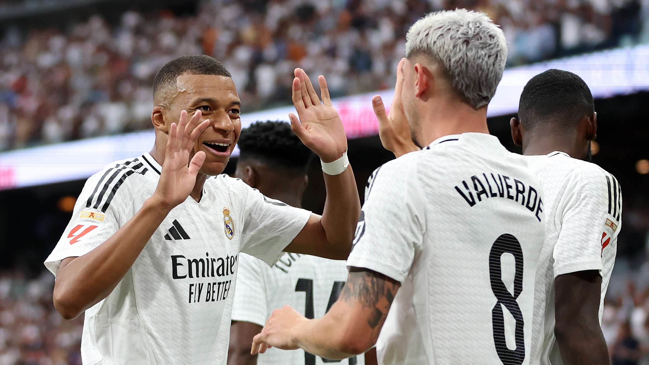Give him affection!' - Fede Valverde explains how to get Kylian Mbappe firing and says Real Madrid star is 'one of the best in the world' | Goal.com