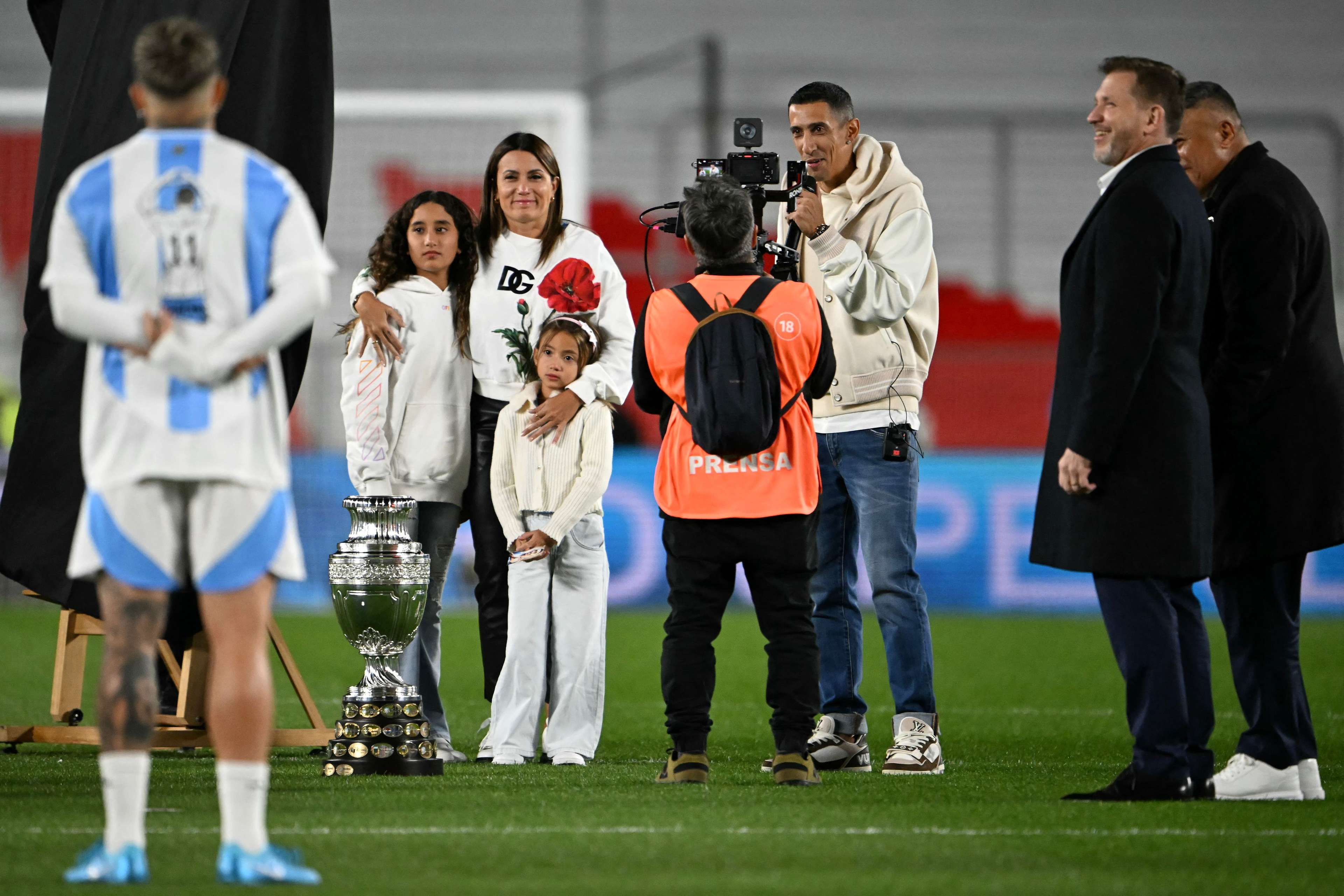 FBL-WC-2026-SAMERICA-QUALIFIERS-ARG-CHI-DI MARIA-TRIBUTE