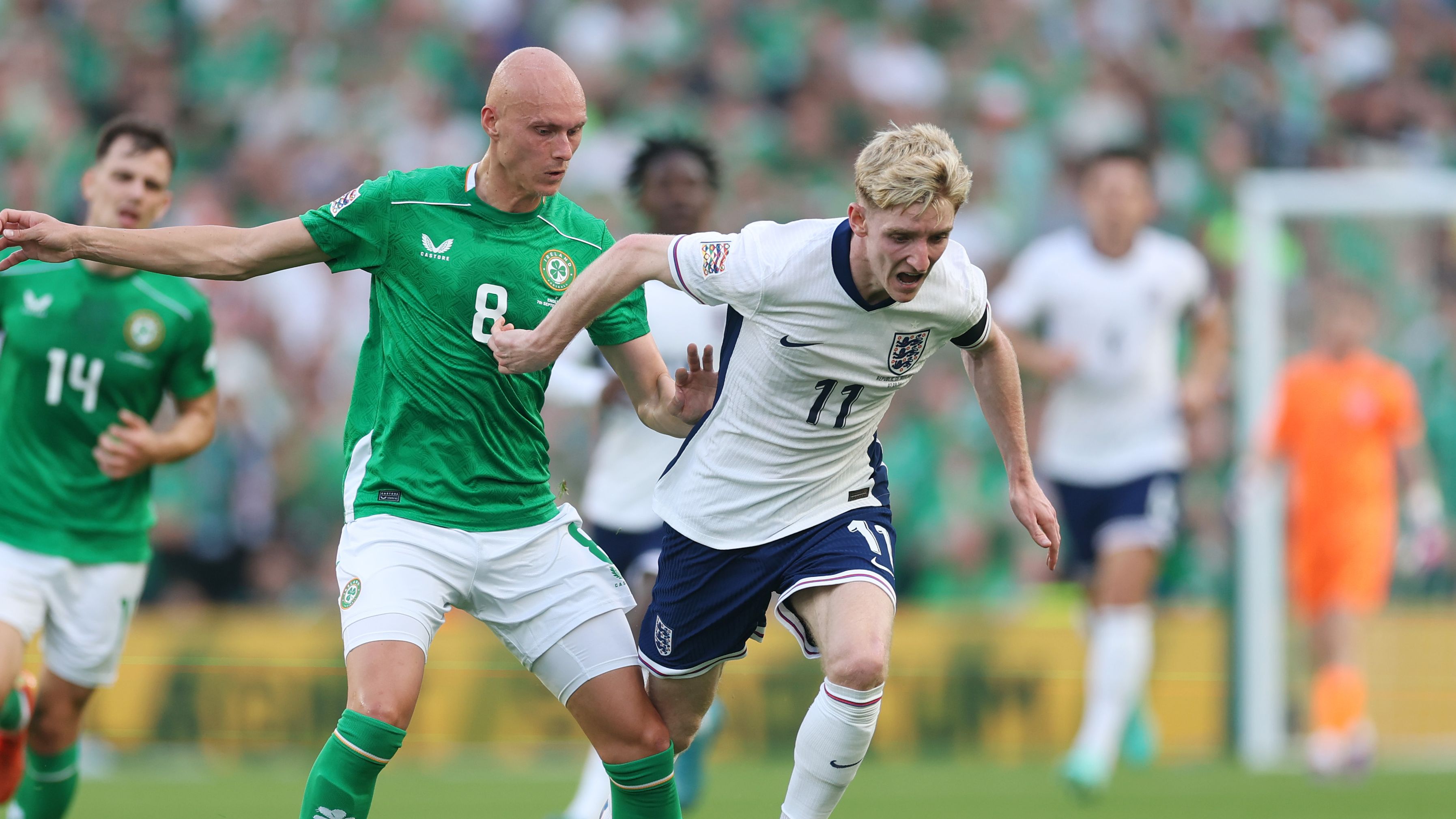 Republic of Ireland v England - UEFA Nations League 2024/25 League B Group B2