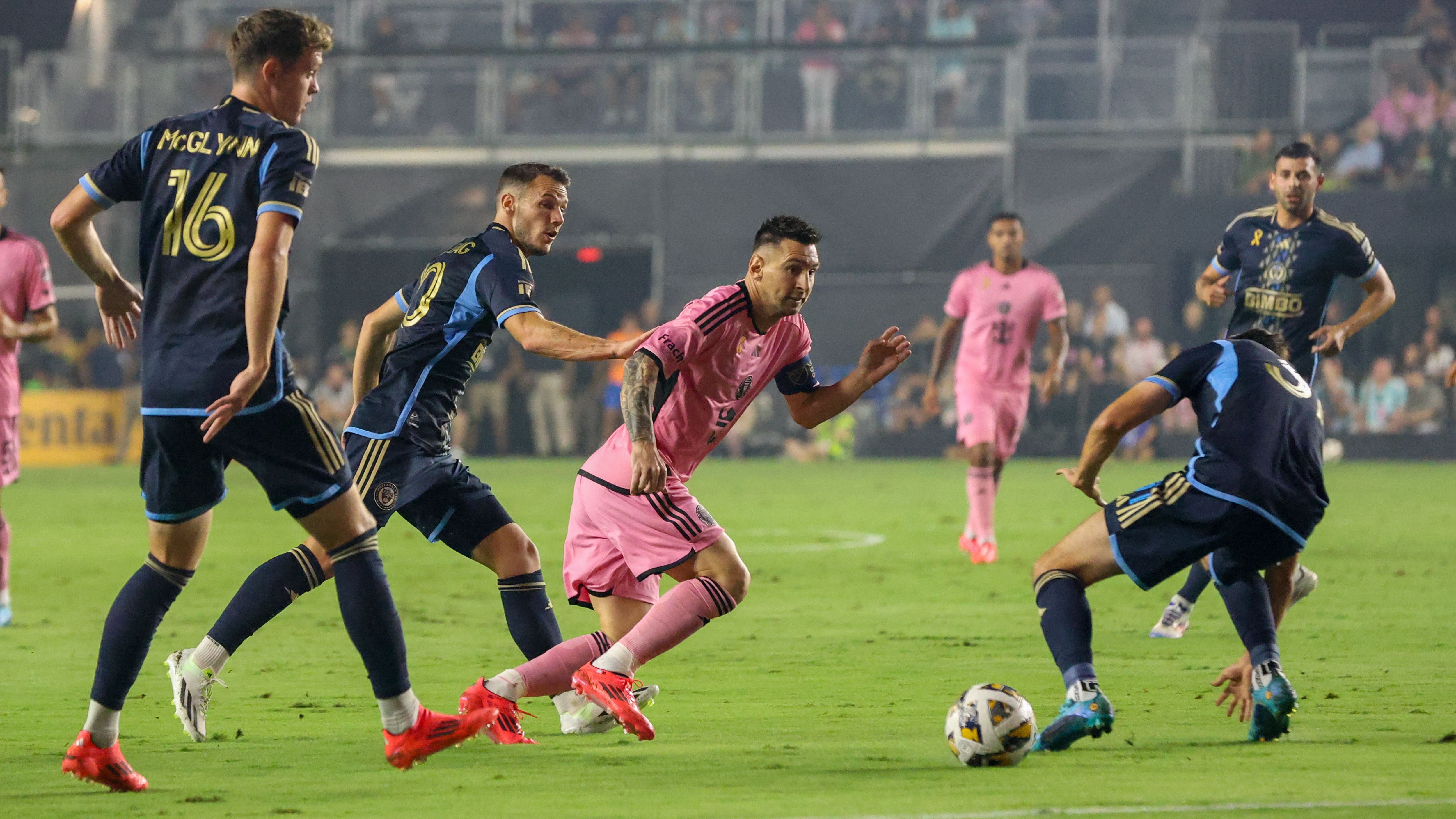 FBL-USA-MLS-INTER MIAMI-PHILADELPHIA UNION