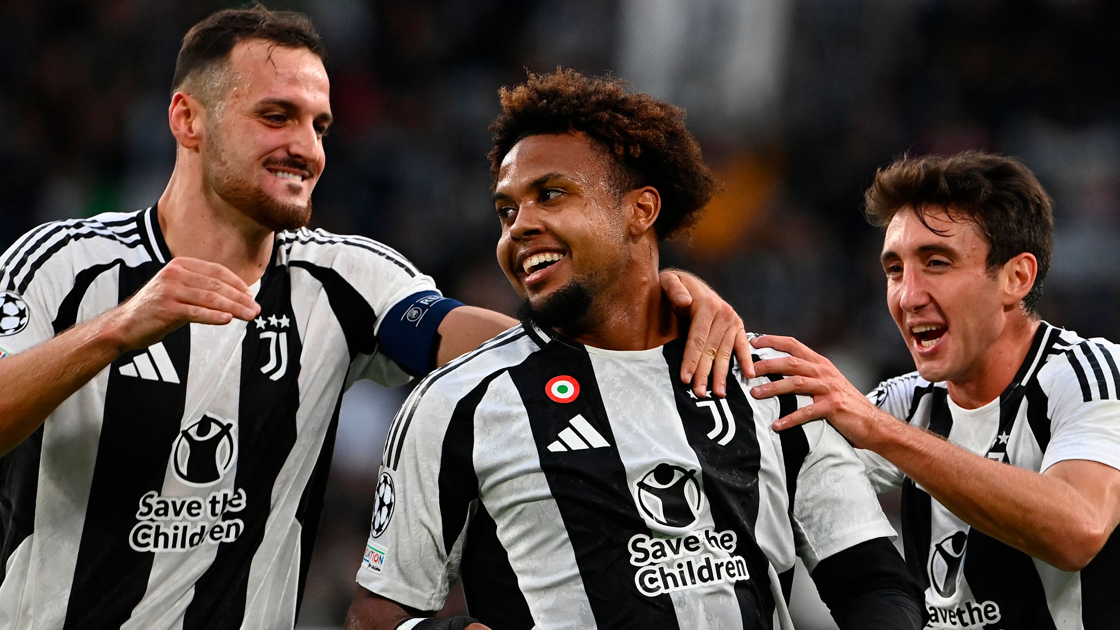 Weston McKennie Juventus UCL 2024