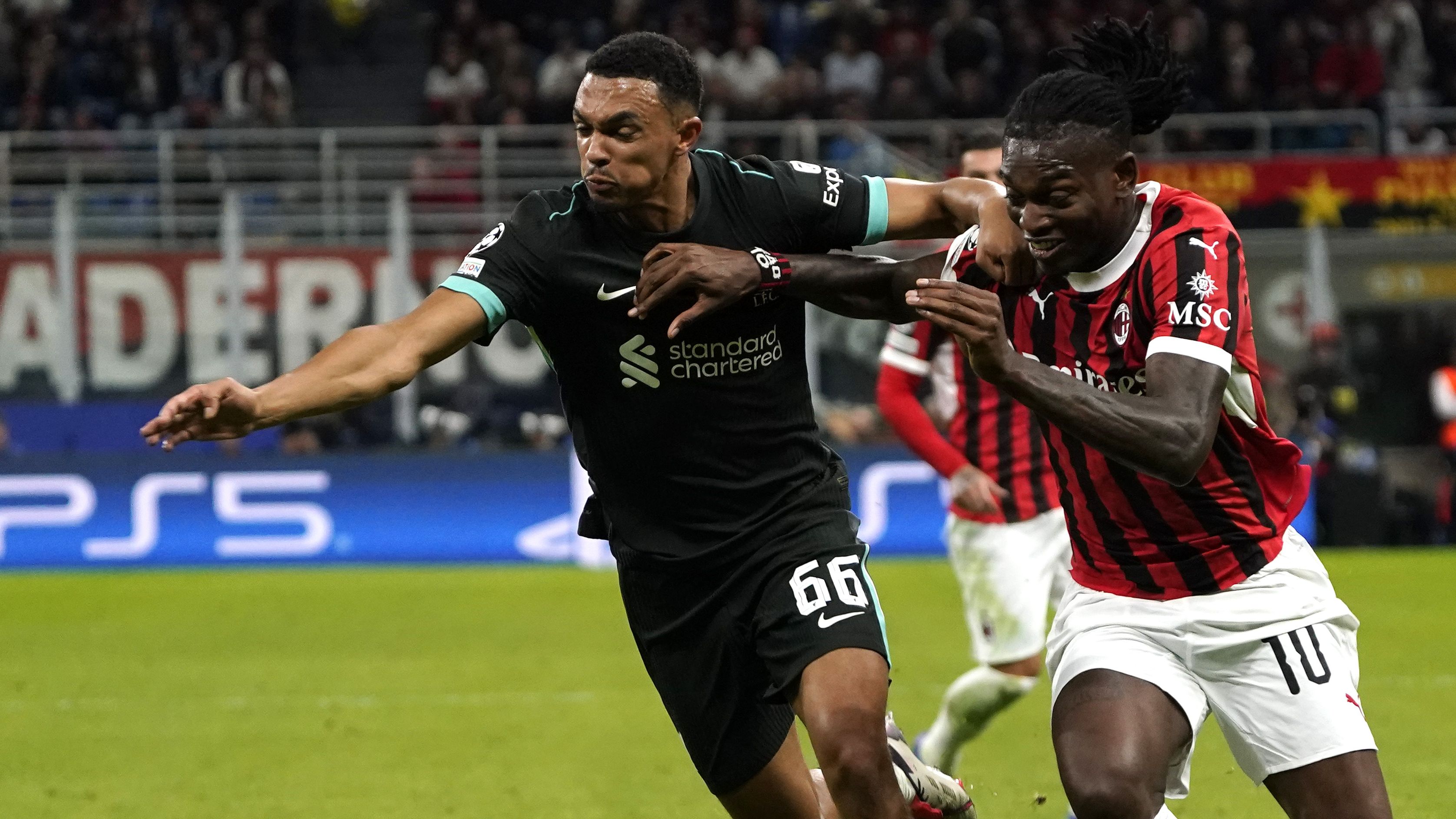 Liverpool player ratings vs AC Milan: Destructive defenders Ibrahima Konate  and Virgil van Dijk lead from the front while Cody Gakpo repays Arne Slot's  trust in Champions League comeback | Goal.com