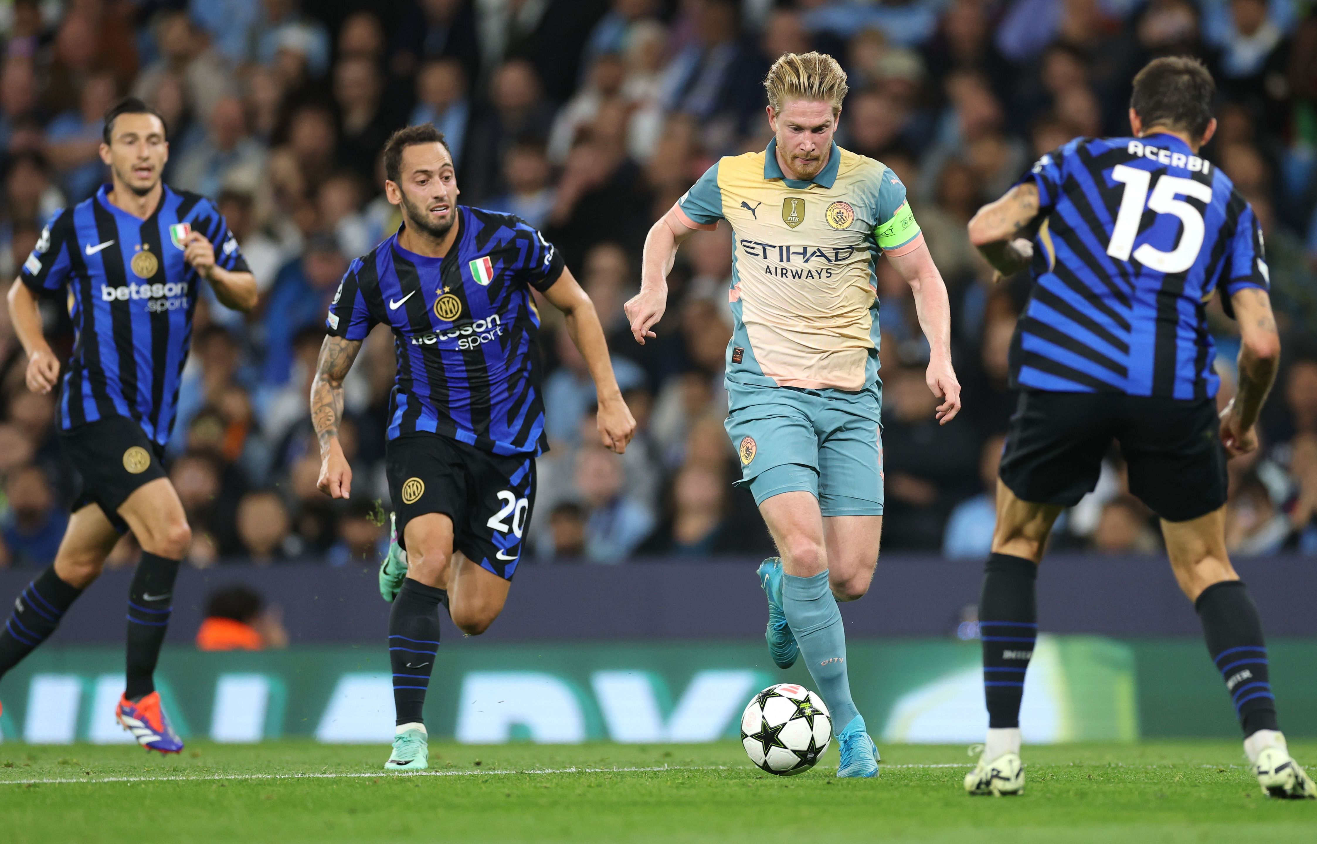 Manchester City v FC Internazionale Milano - UEFA Champions League 2024/25 League Phase MD1