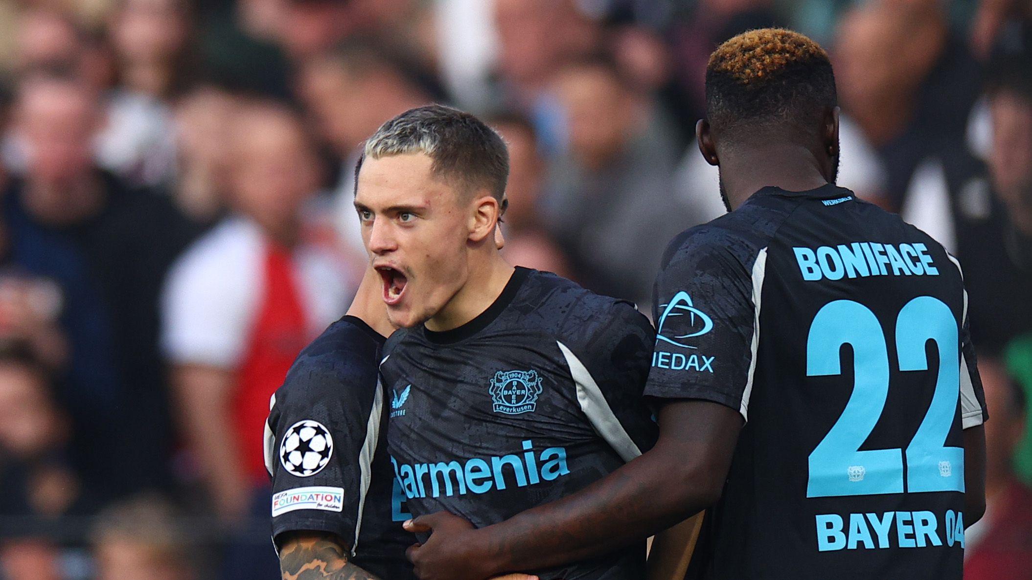 Feyenoord v Bayer 04 Leverkusen - UEFA Champions League 2024/25 League Phase MD1