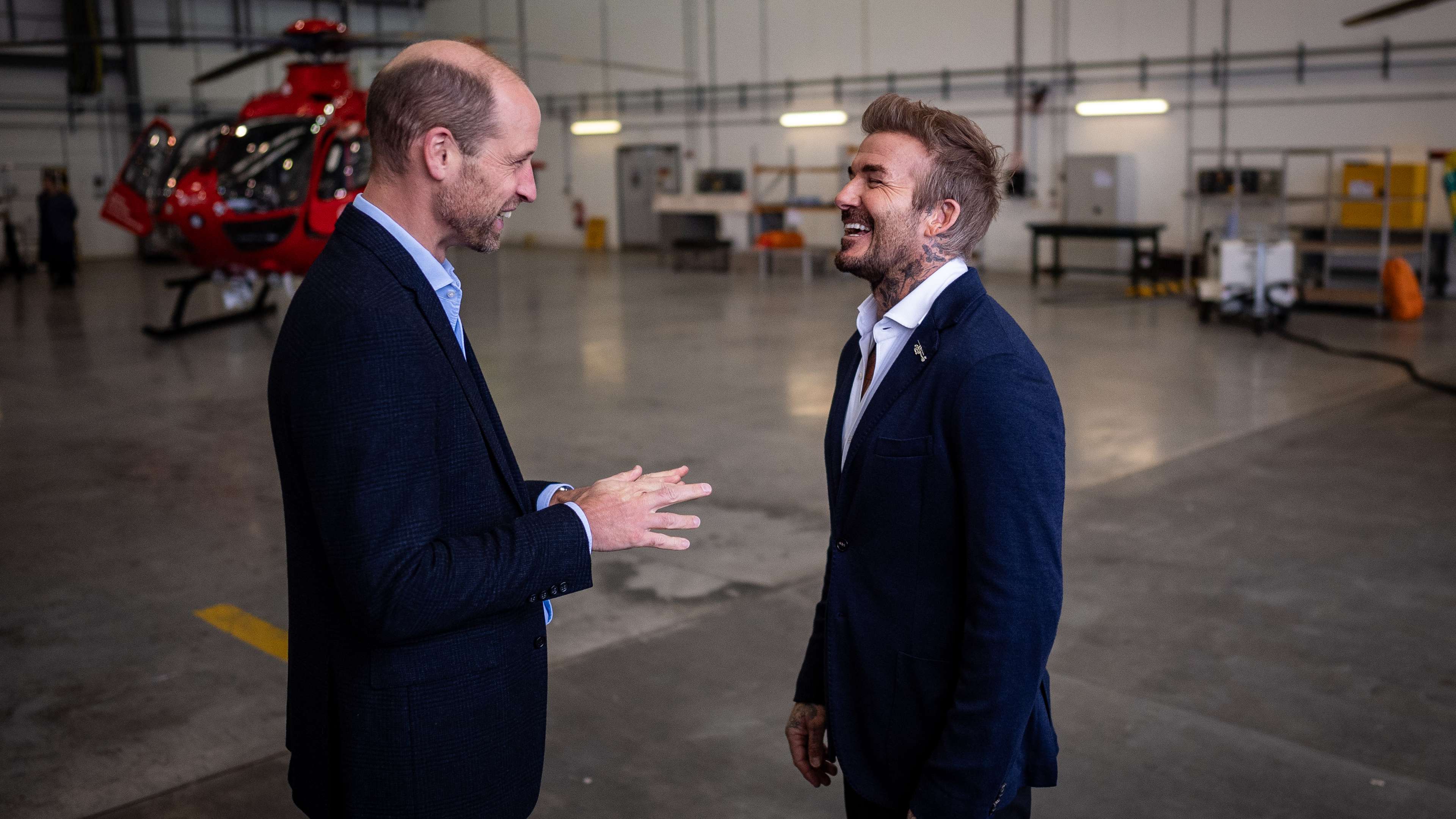 The Prince Of Wales Visits The London's Air Ambulance Charity
