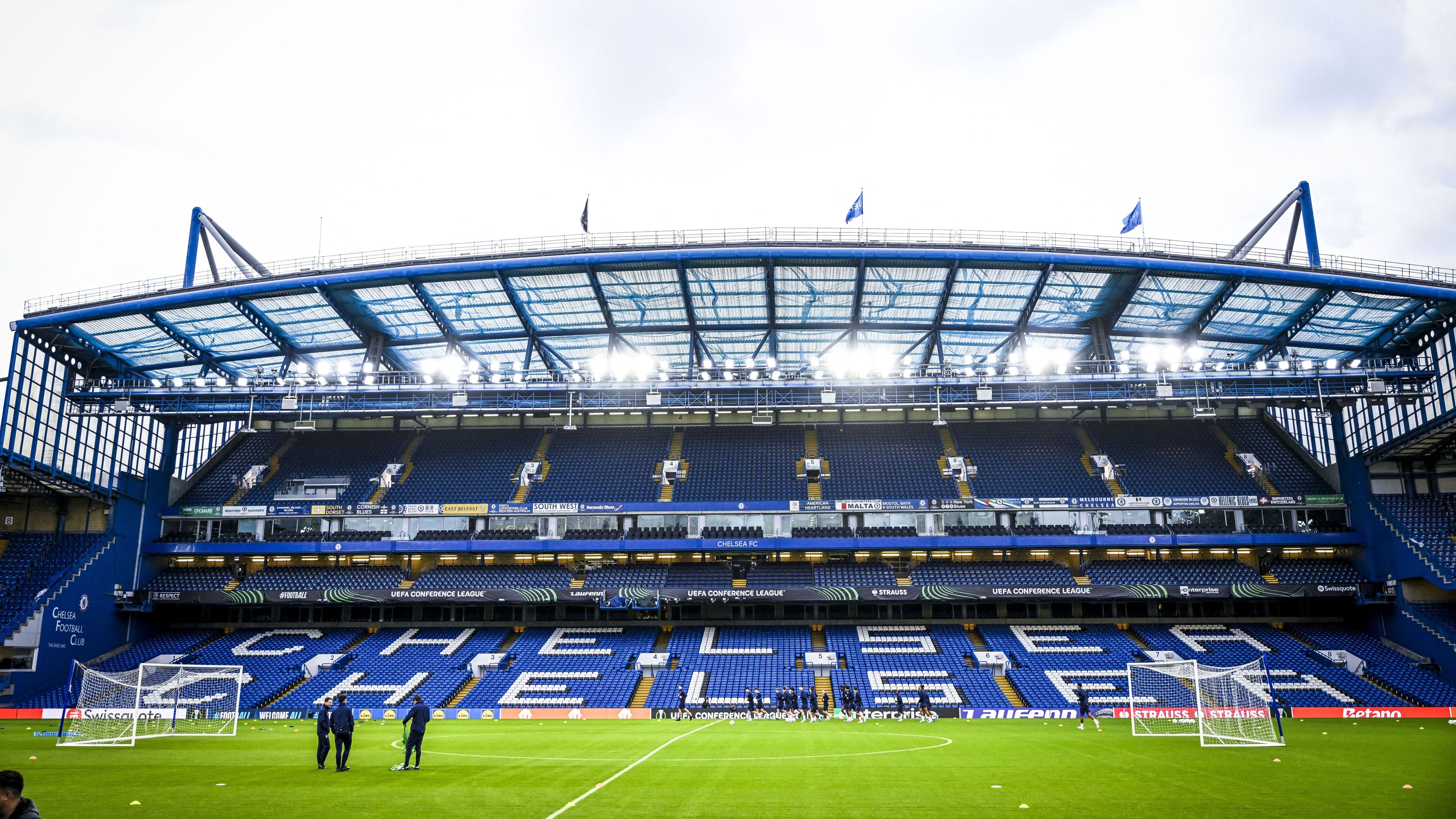 SOCCER GENT VS CHELSEA TRAINING