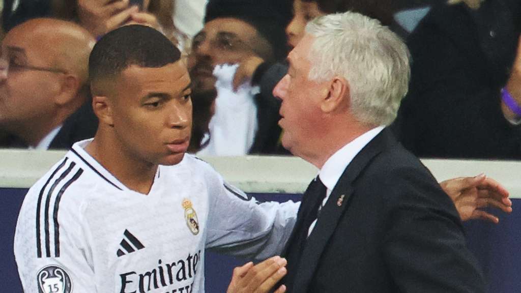 Carlo Ancelotti dismisses Kylian Mbappe 'insecurity' fears after seeing Real Madrid striker give up penalty duties to Jude Bellingham in Getafe win | Goal.com