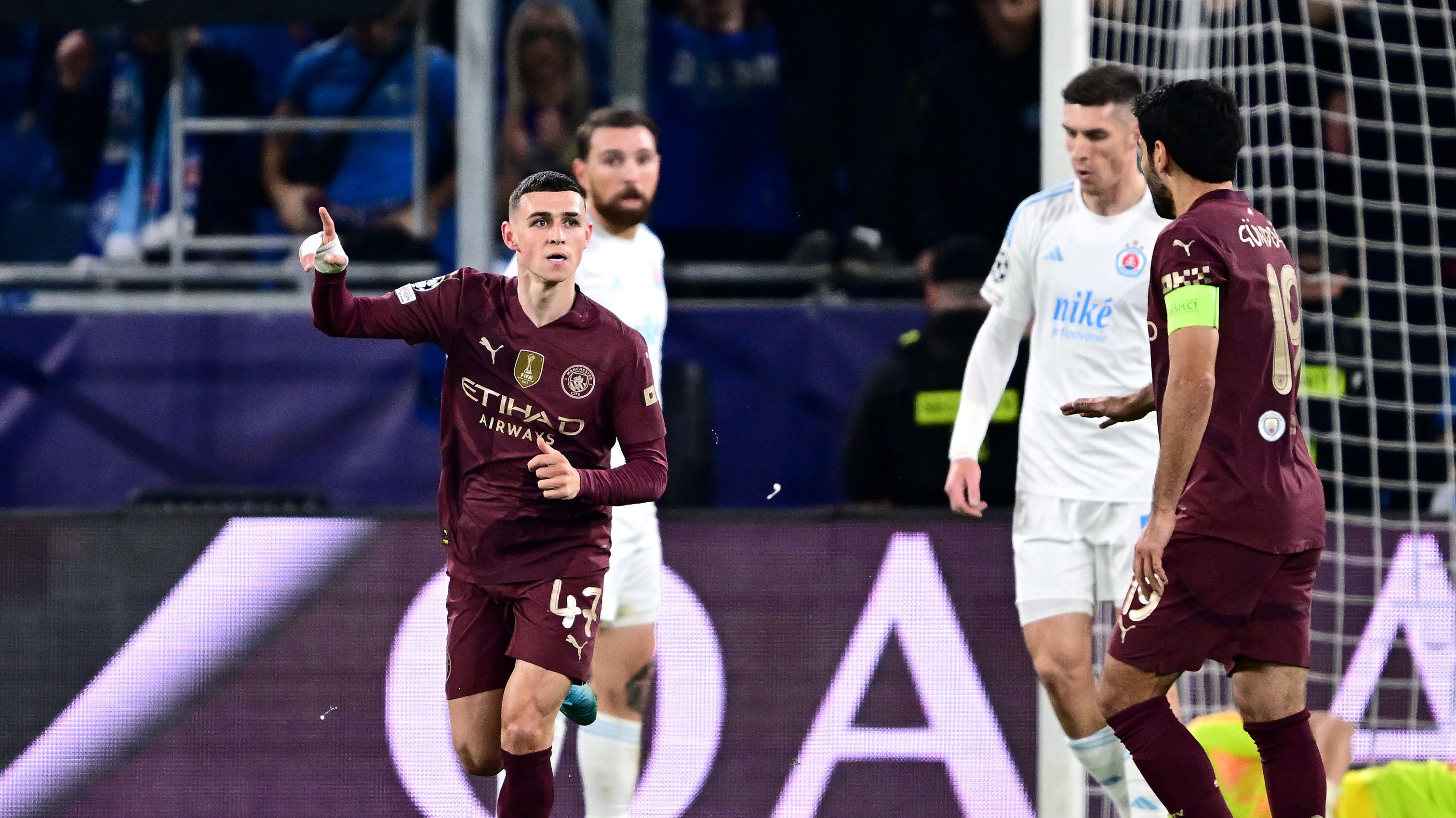 SK Slovan Bratislava v Manchester City - UEFA Champions League 2024/25 League Phase MD2