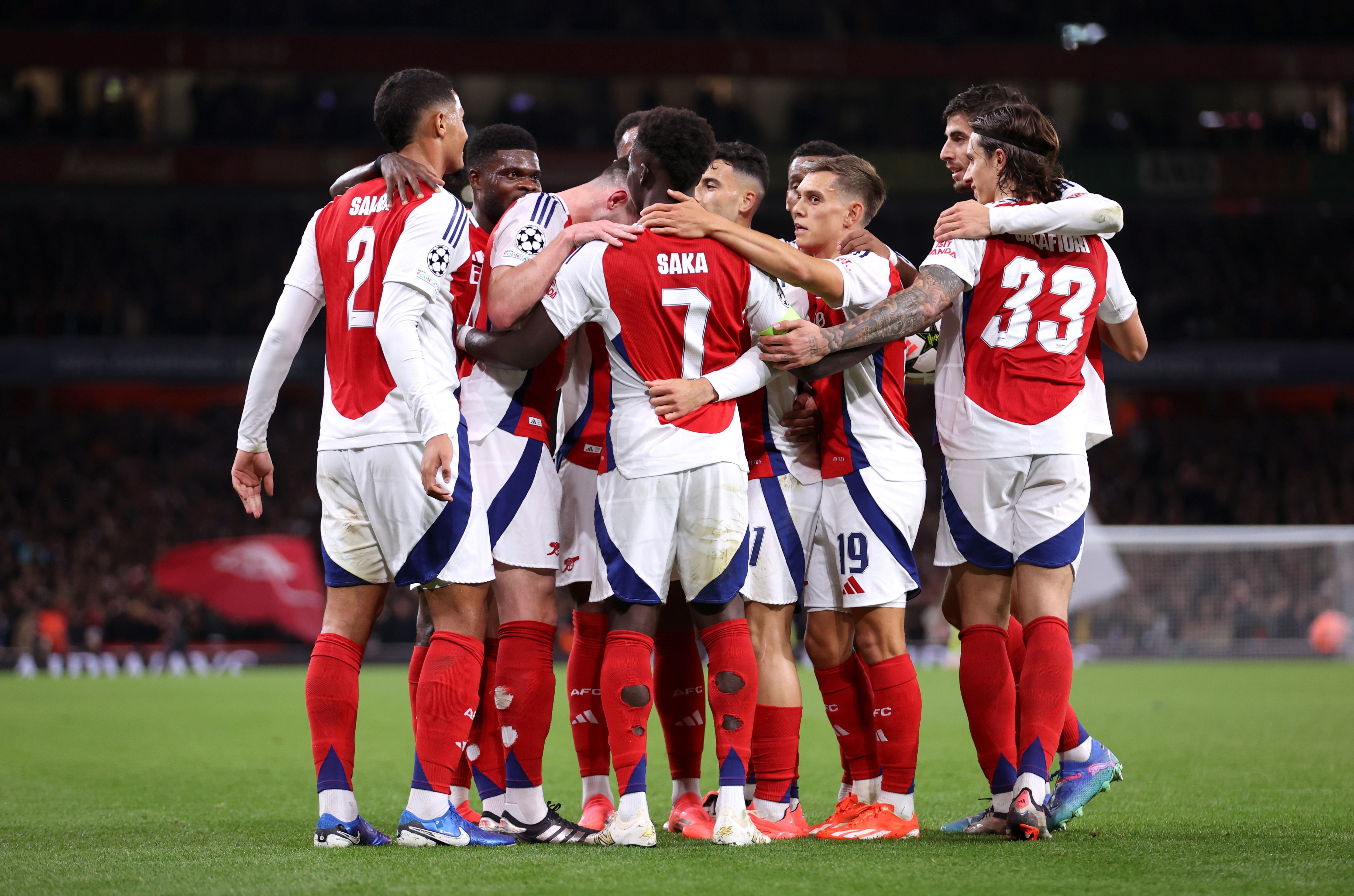 Arsenal FC v Paris Saint-Germain - UEFA Champions League 2024/25 League Phase MD2