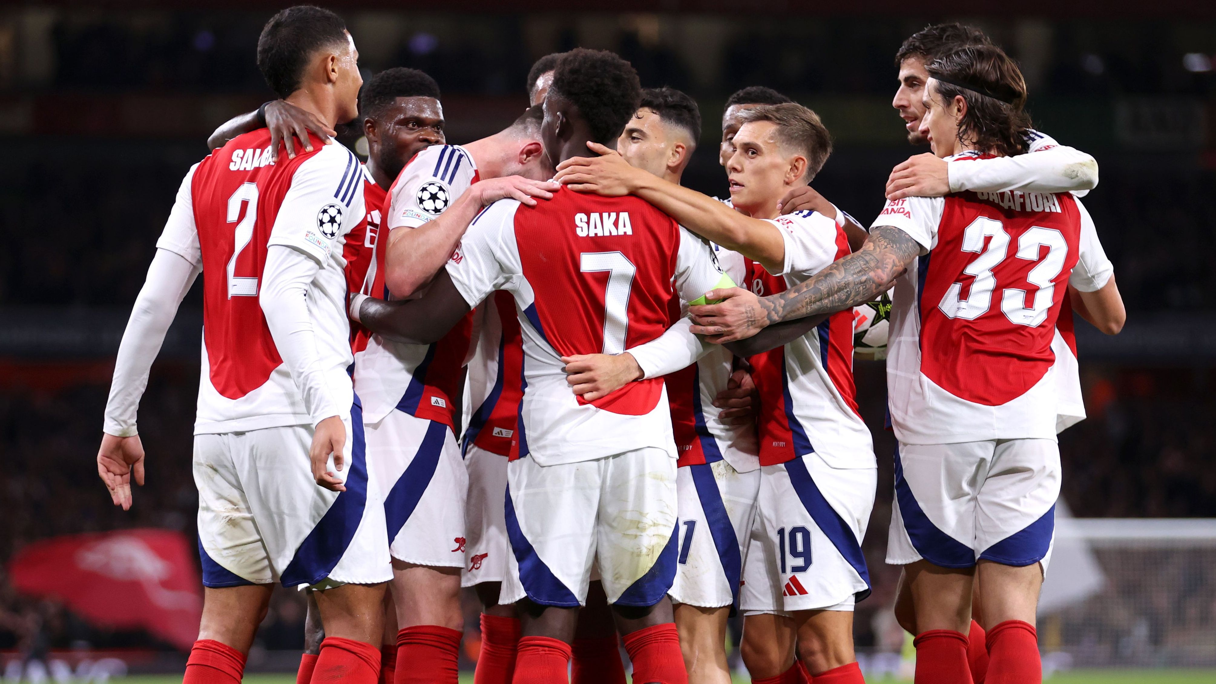 Arsenal FC v Paris Saint-Germain - UEFA Champions League 2024/25 League Phase MD2