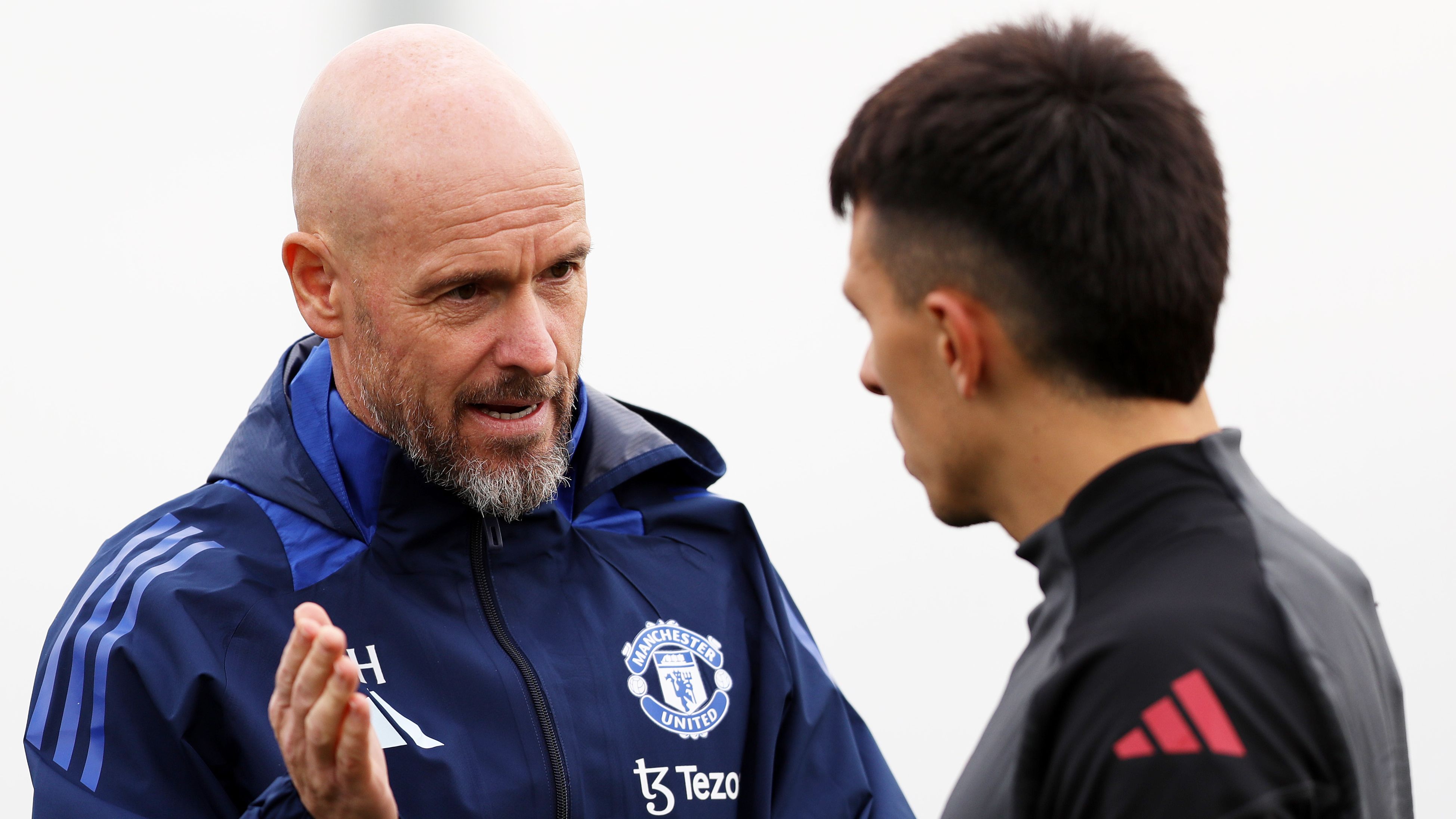 Manchester United Training Session And Press Conference - UEFA Europa League 2024/25 League Phase MD2