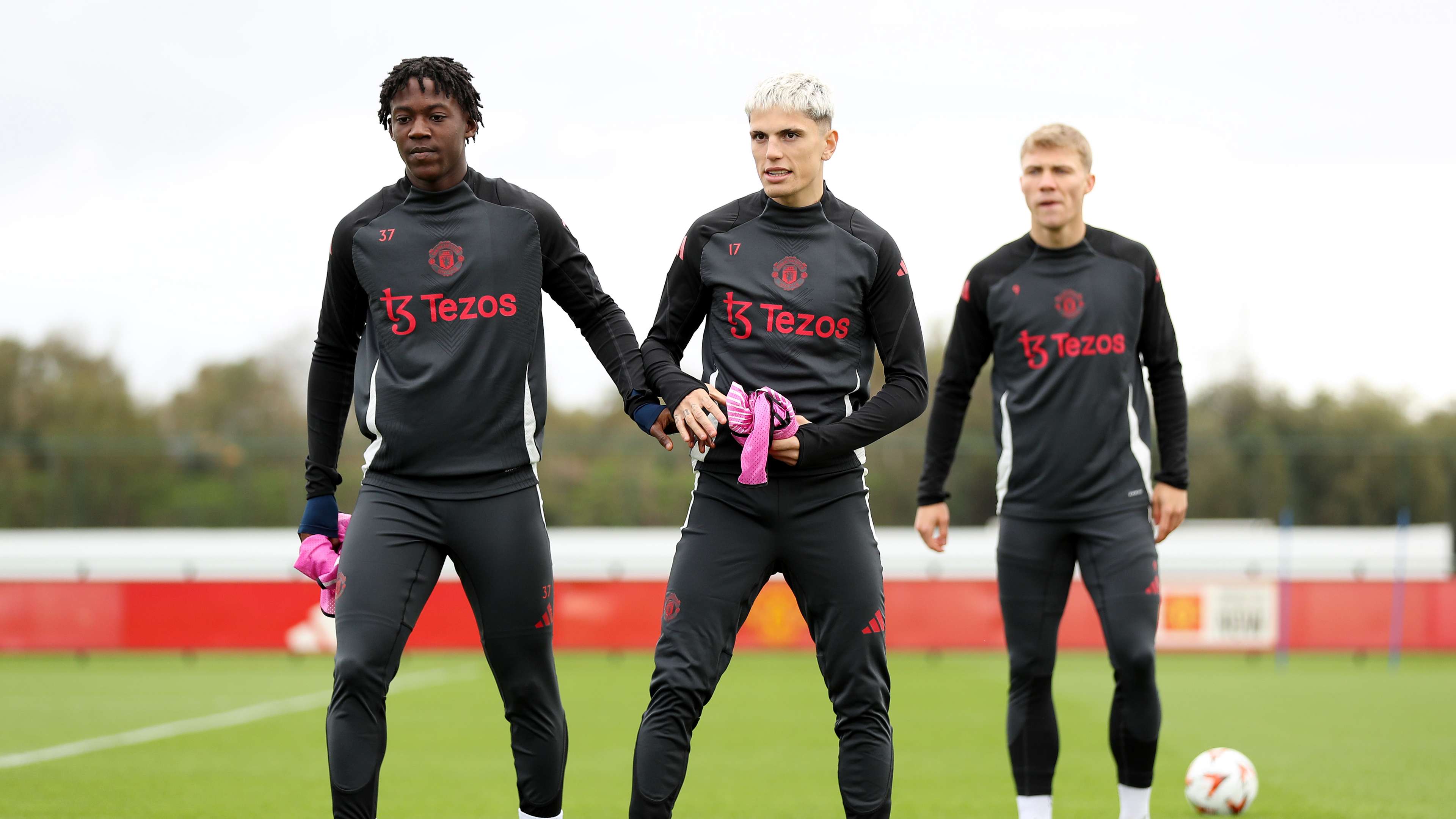 Manchester United Training Session And Press Conference - UEFA Europa League 2024/25 League Phase MD2