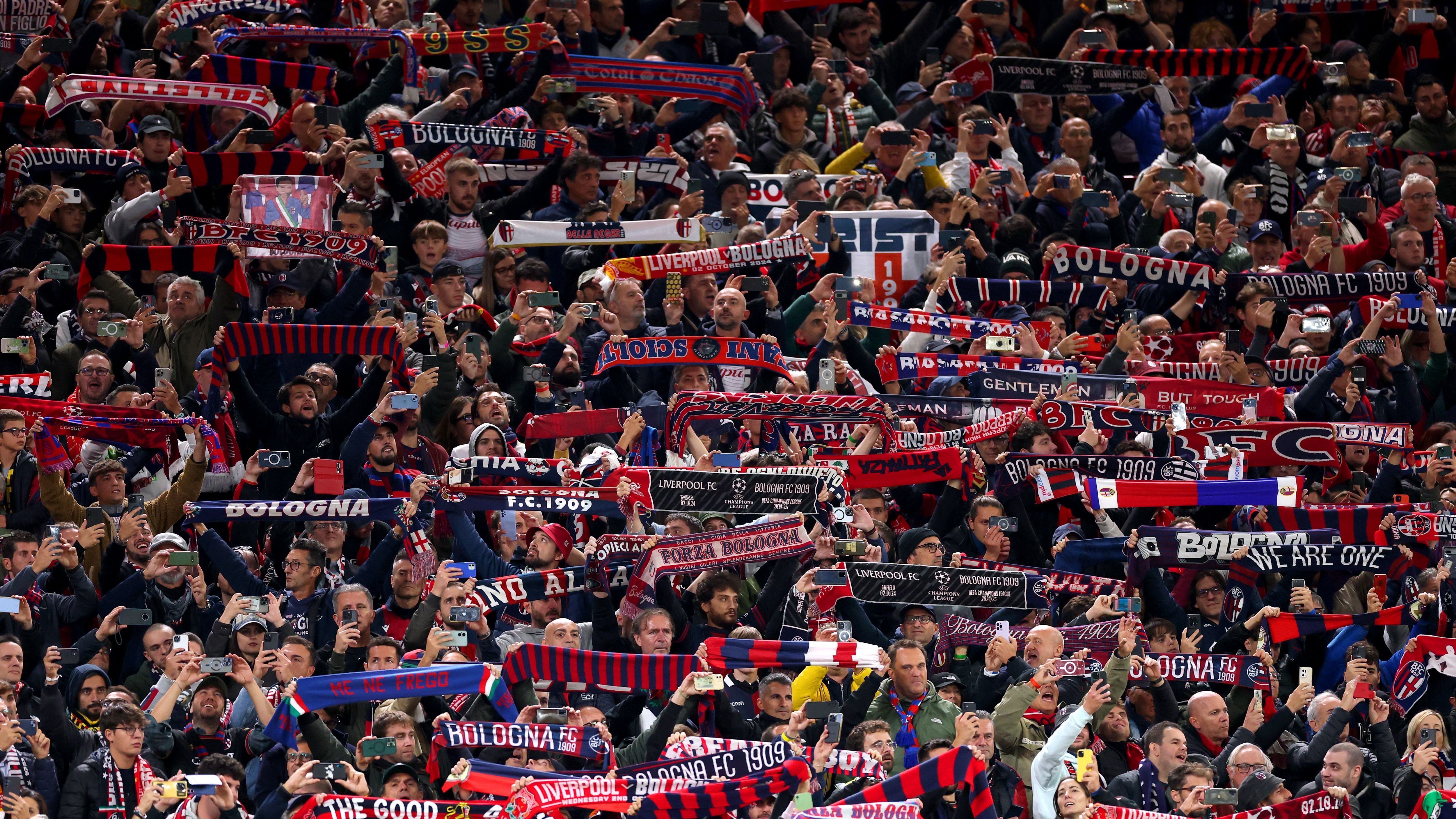 Liverpool FC v Bologna FC 1909 - UEFA Champions League 2024/25 League Phase MD2