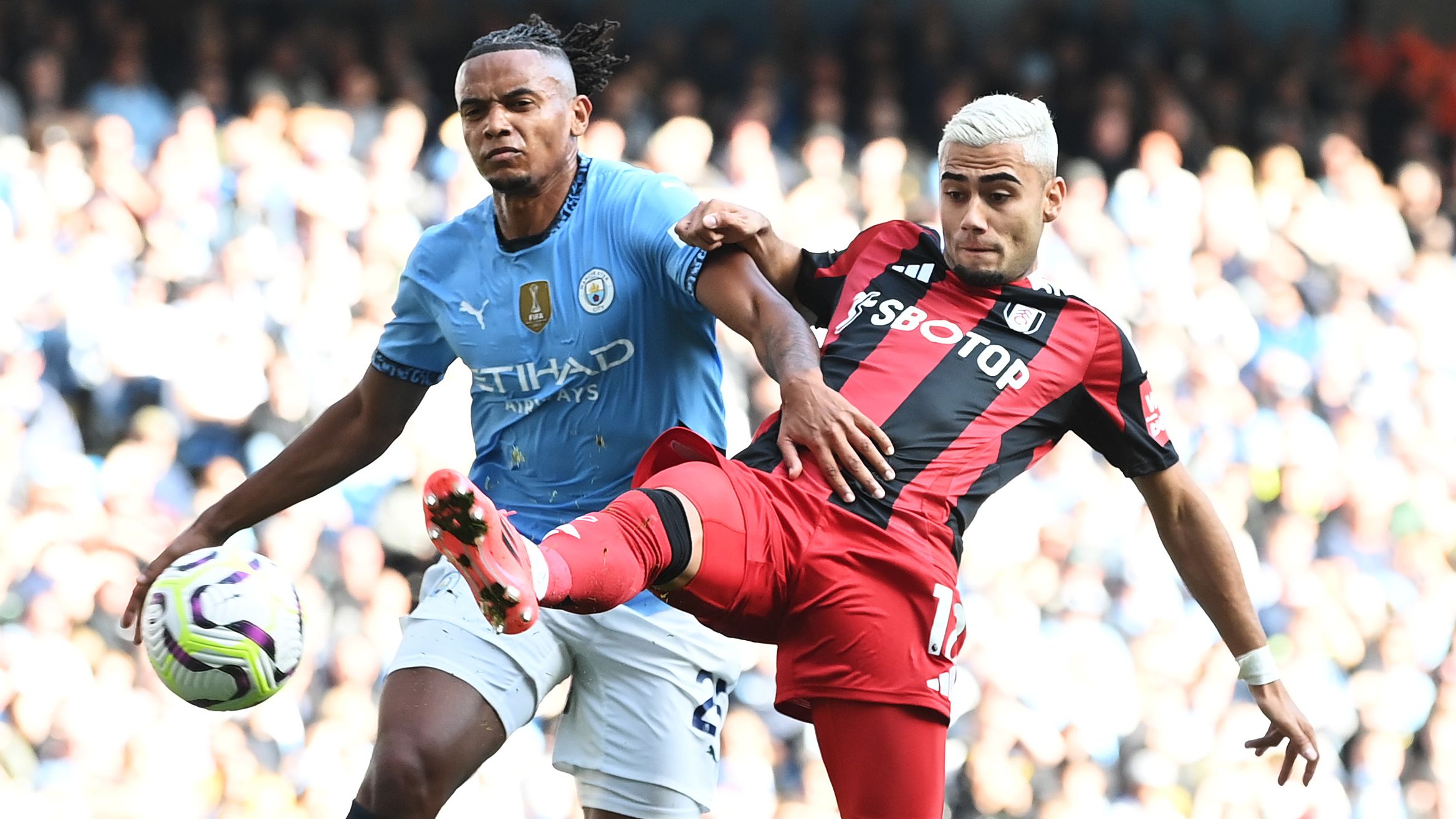 Manchester City FC v Fulham FC - Premier League