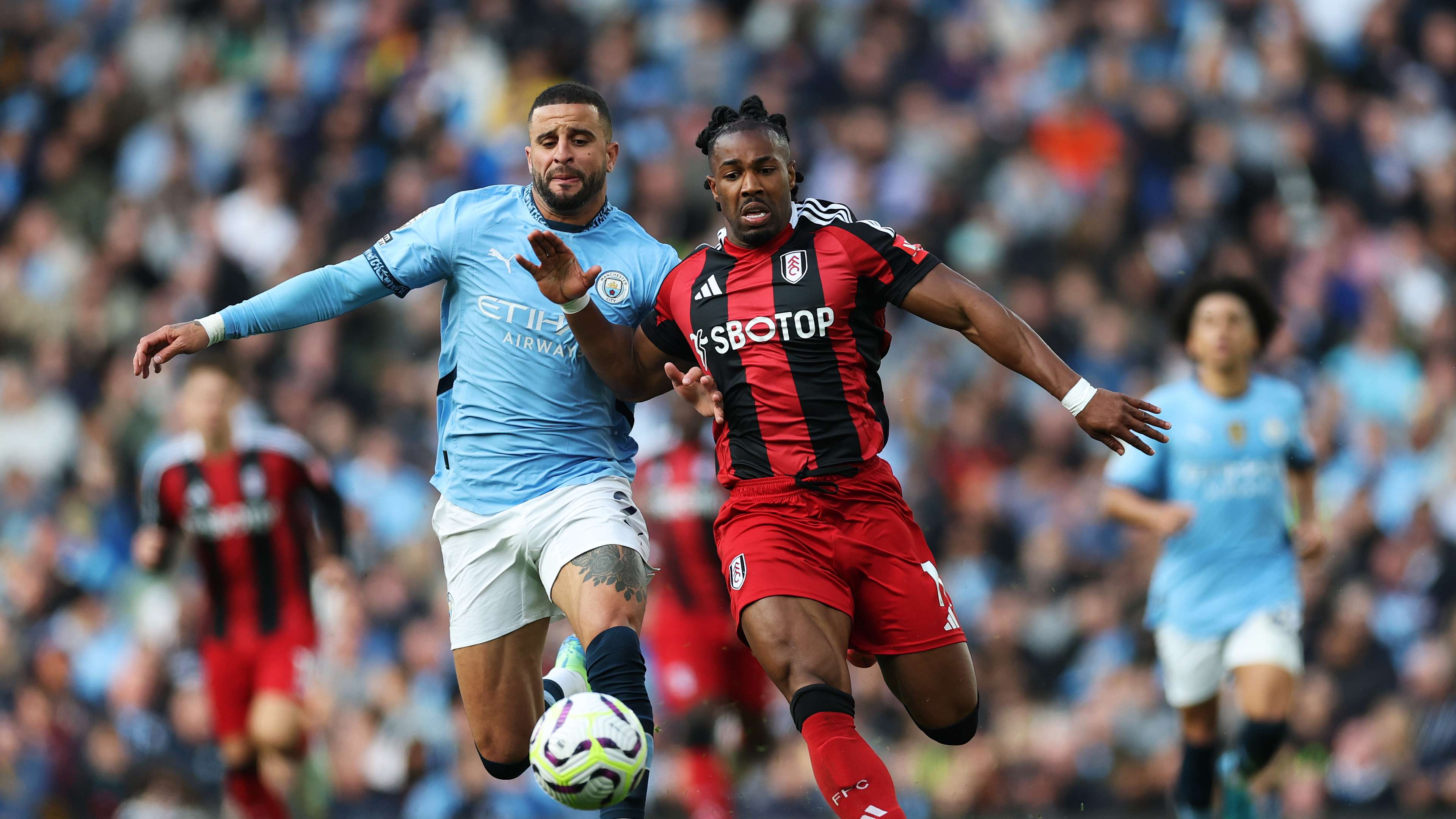 Manchester City FC v Fulham FC - Premier League