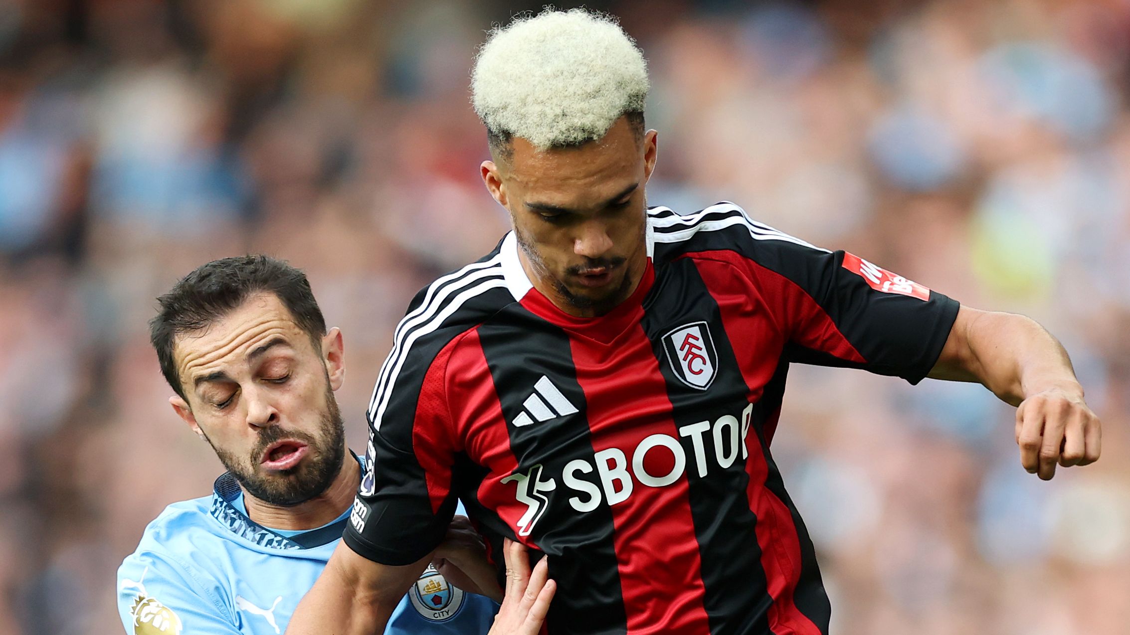 Antonee Robinson Fulham vs Man City