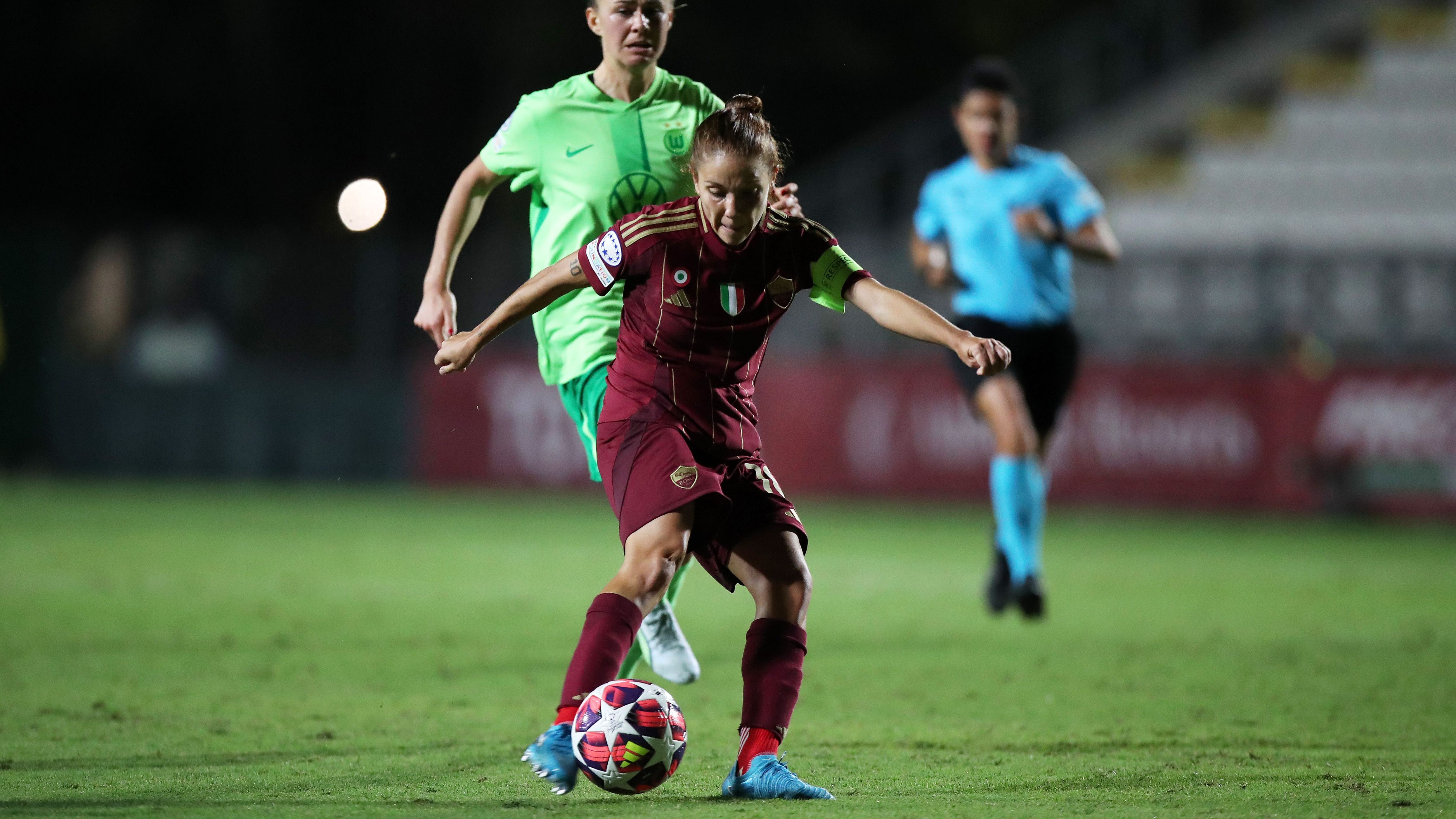 AS Roma v VfL Wolfsburg - UEFA Women's Champions League 2024/25 Group Stage MD1
