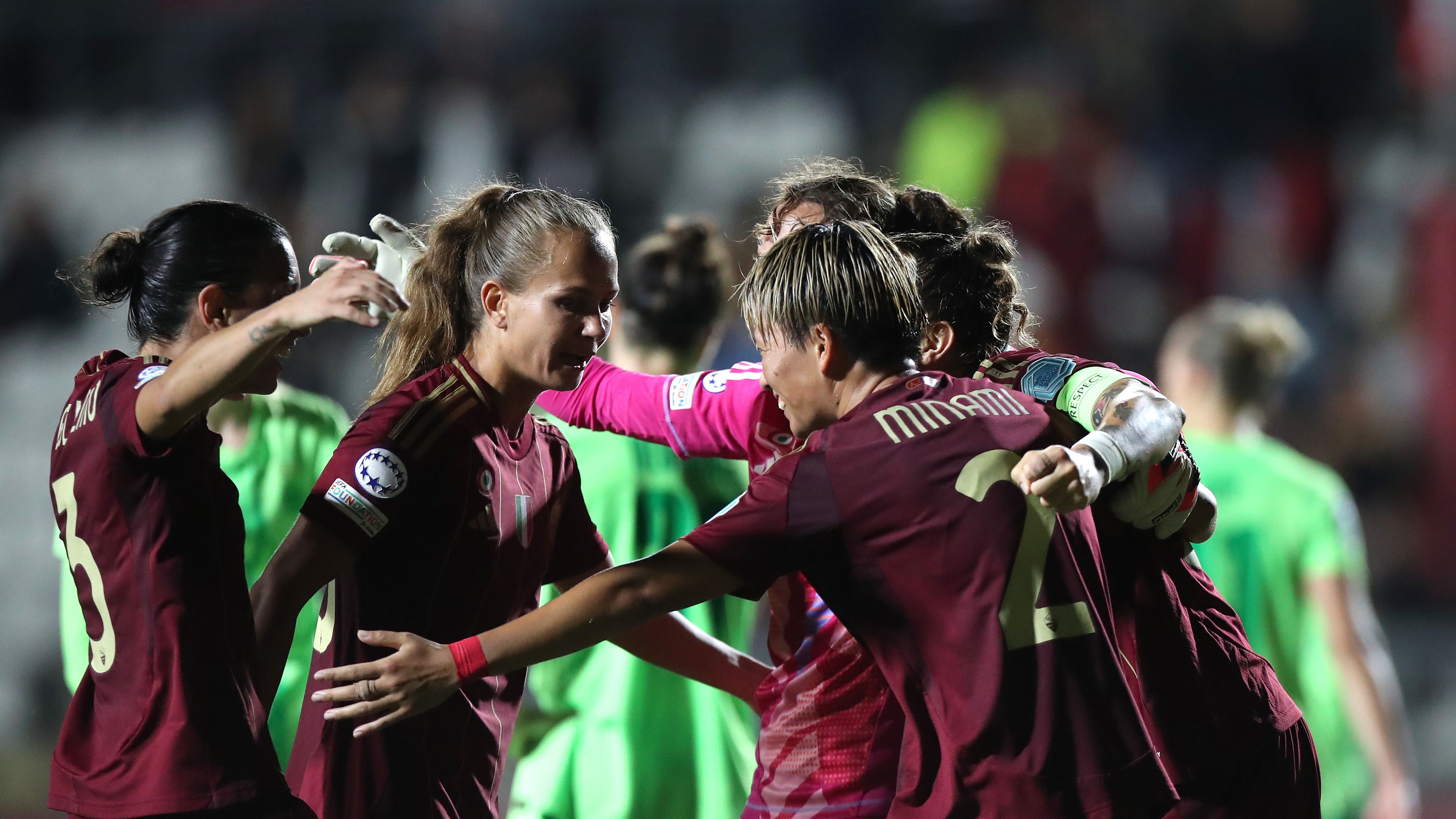 AS Roma v VfL Wolfsburg - UEFA Women's Champions League 2024/25 Group Stage MD1