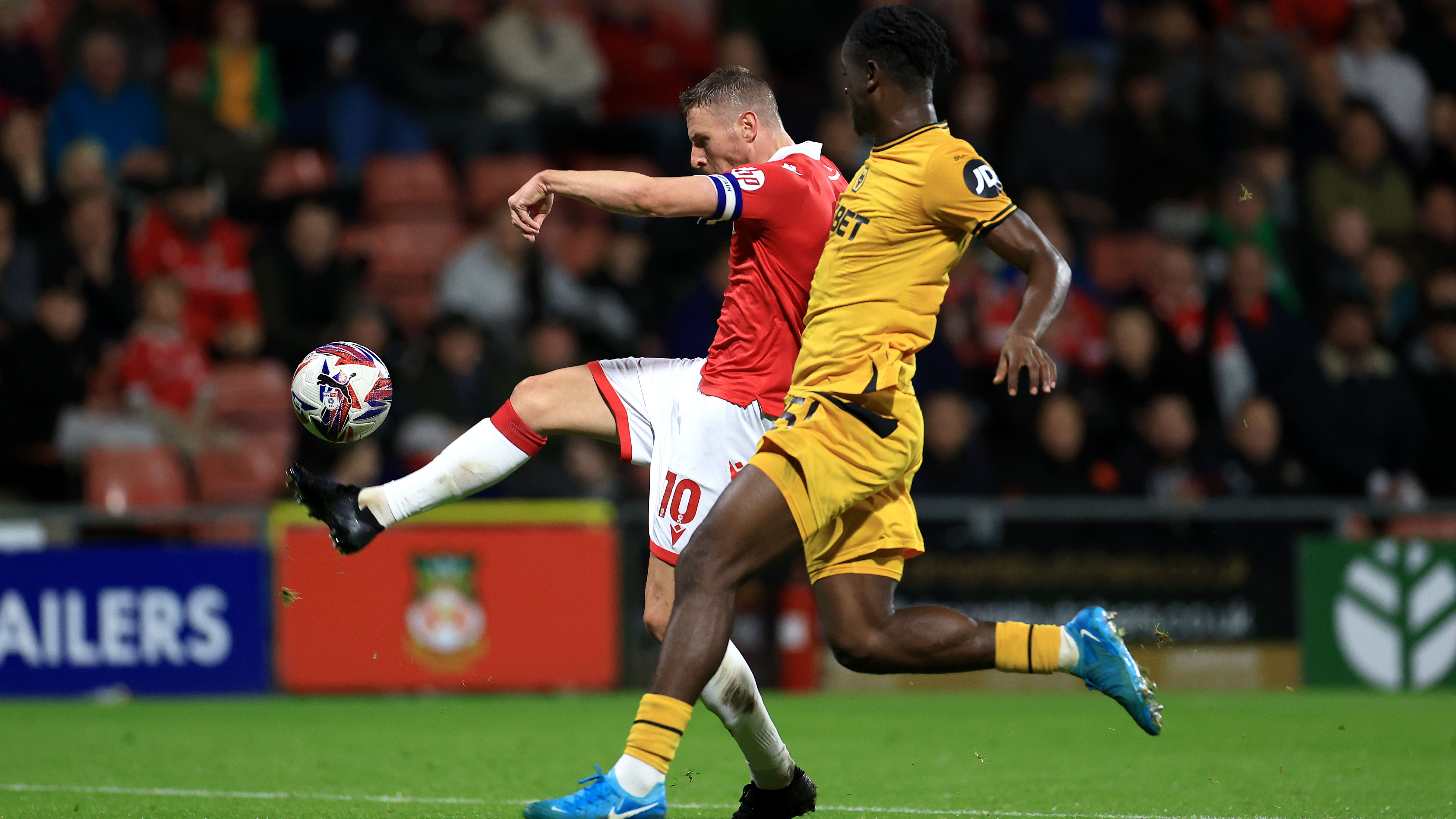 Wrexham v Wolverhampton Wanderers U21 - Bristol Street Motors Trophy