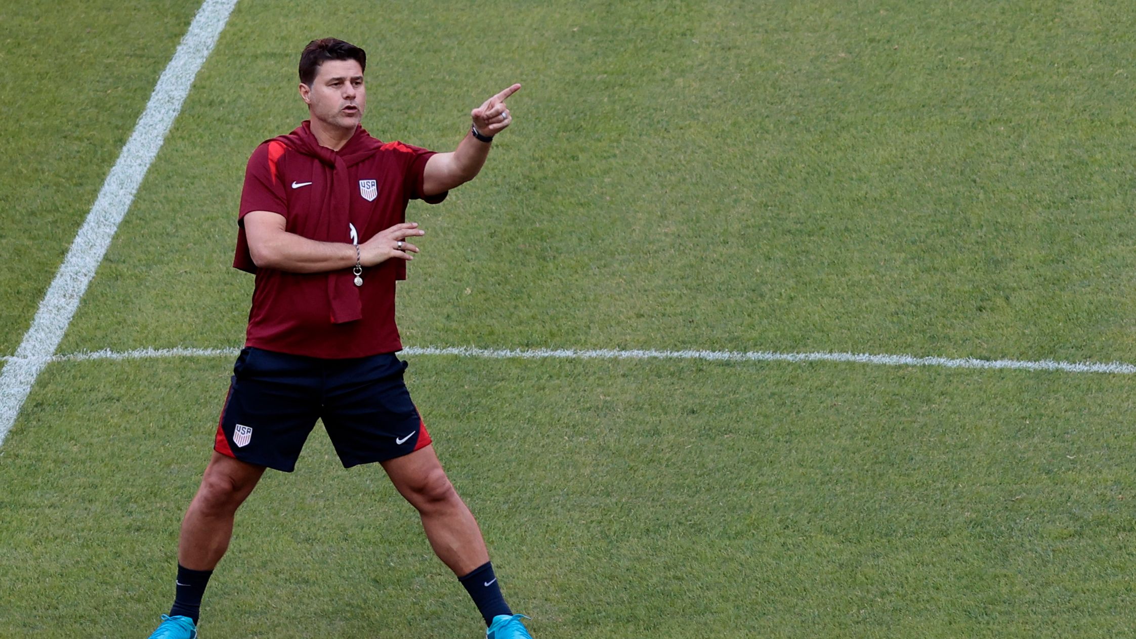 FBL-MEX-USA-FRIENDLY-TRAINING