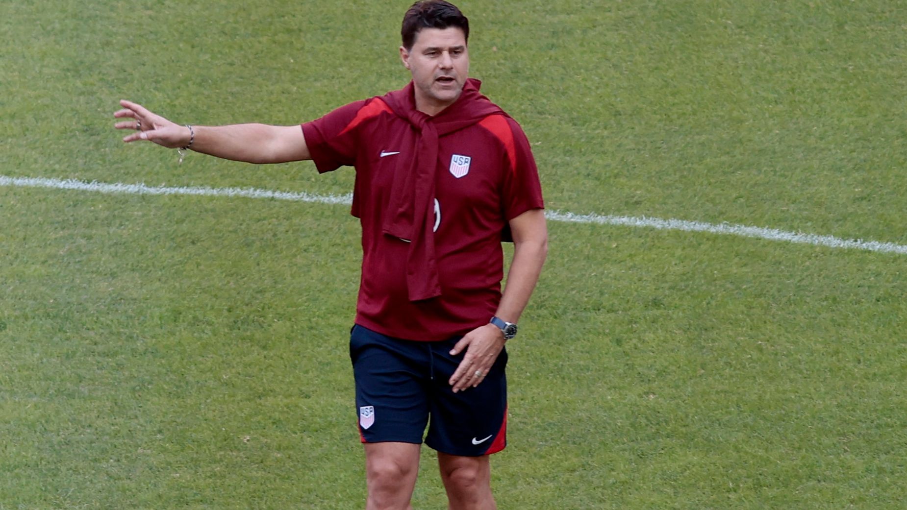 FBL-MEX-USA-FRIENDLY-TRAINING