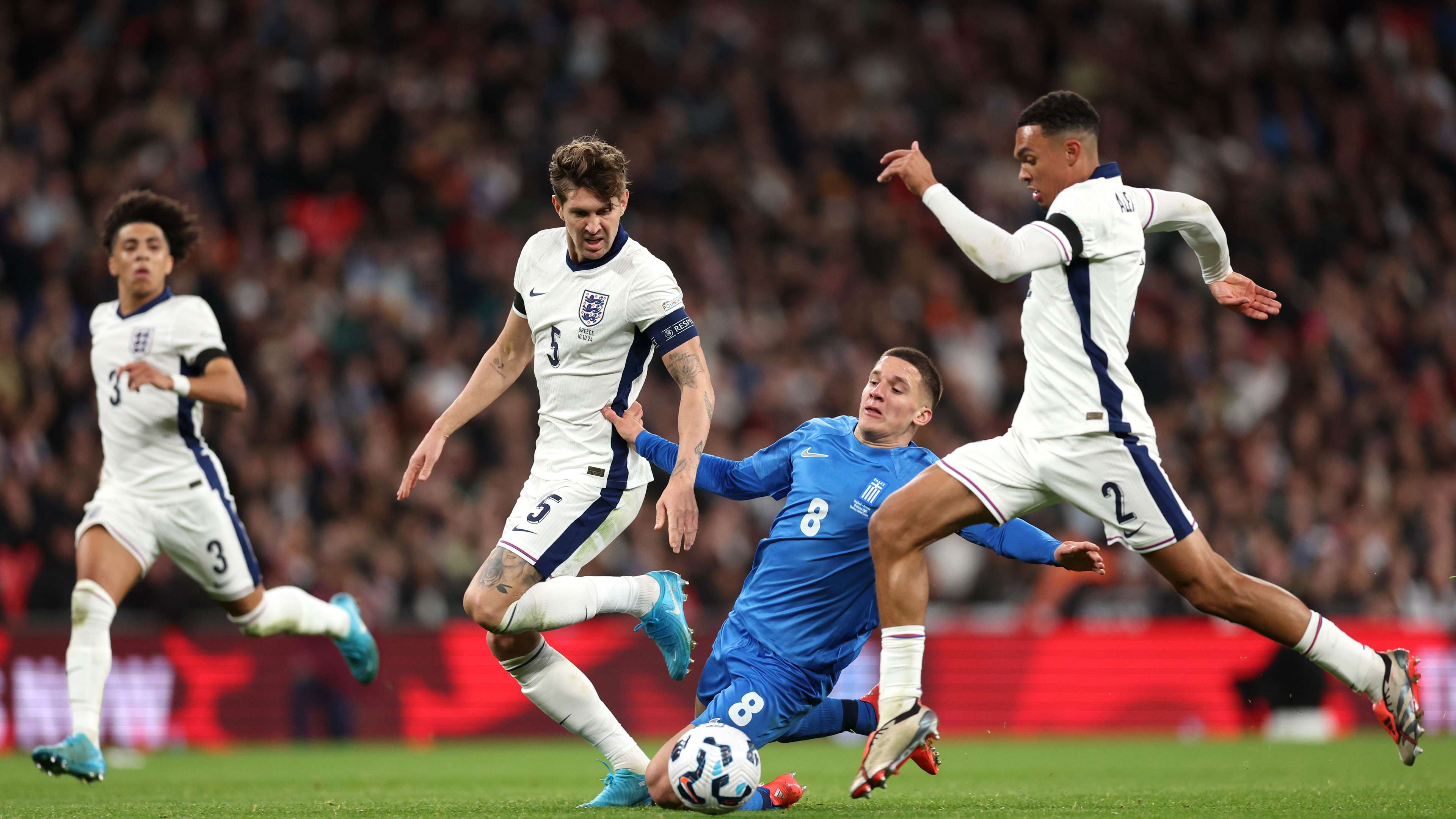 England v Greece - UEFA Nations League 2024/25 League B Group B2