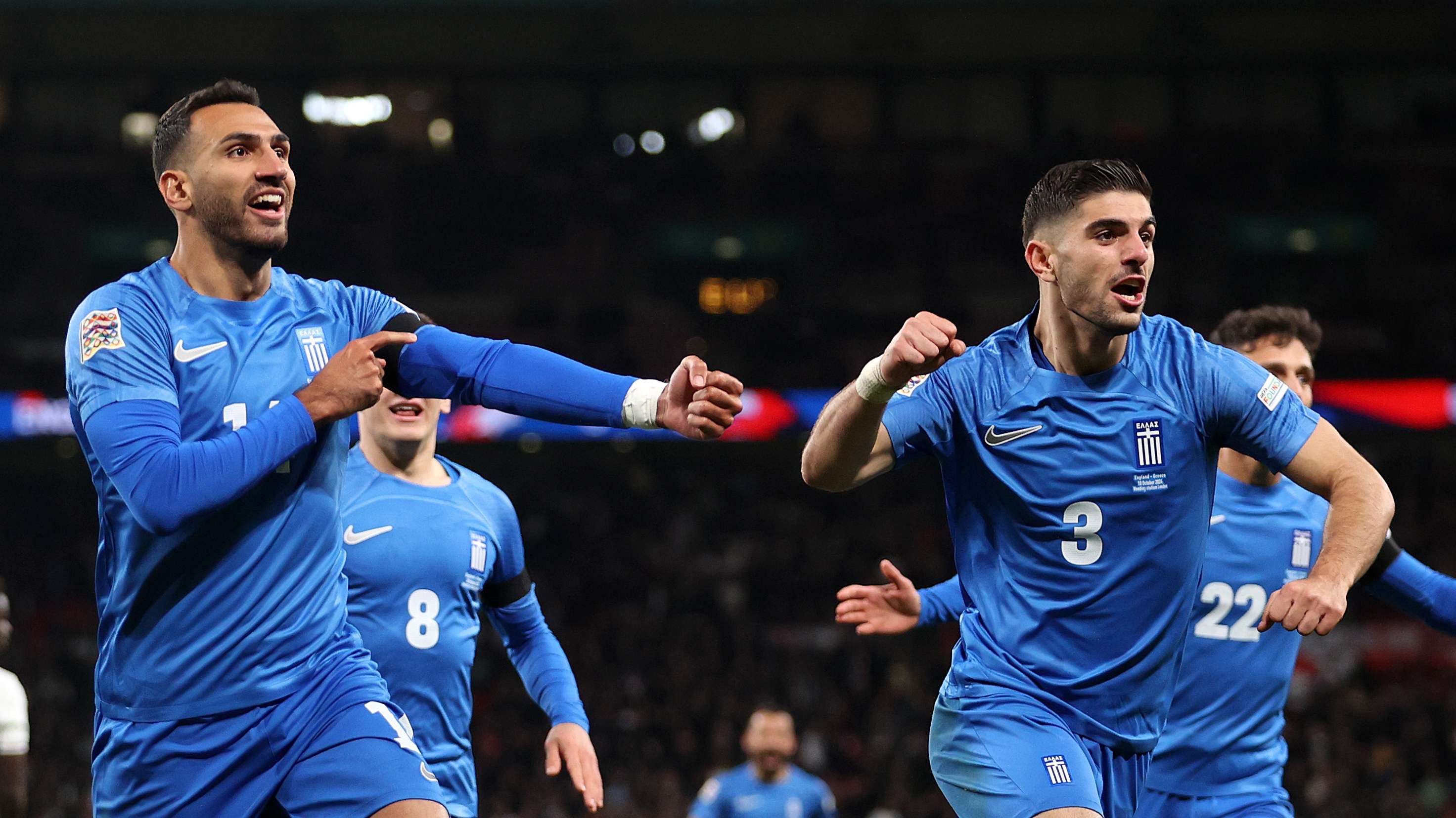 England v Greece - UEFA Nations League 2024/25 League B Group B2