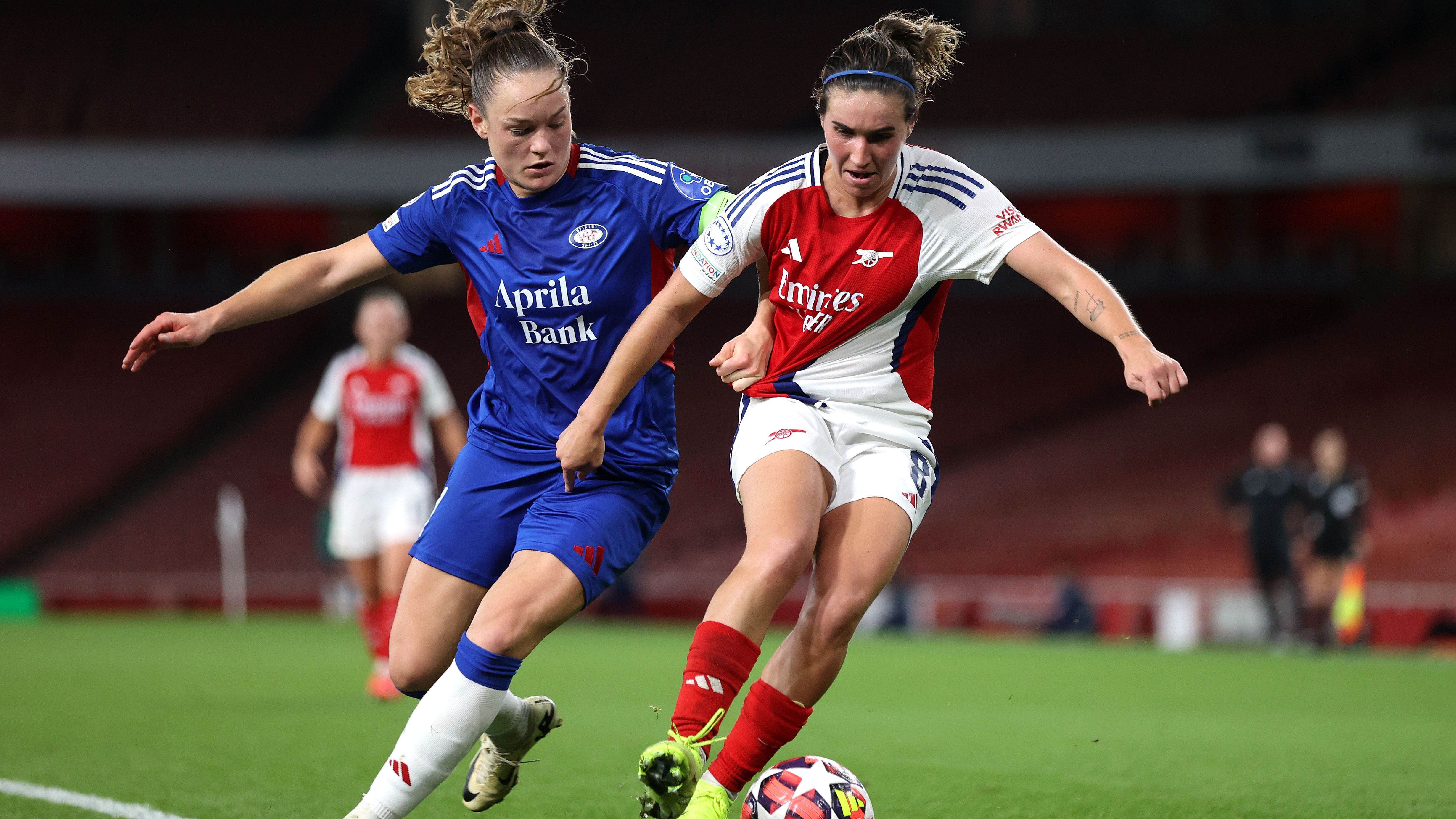 Arsenal FC v Valerenga - UEFA Women's Champions League 2024/25 Group Stage MD2