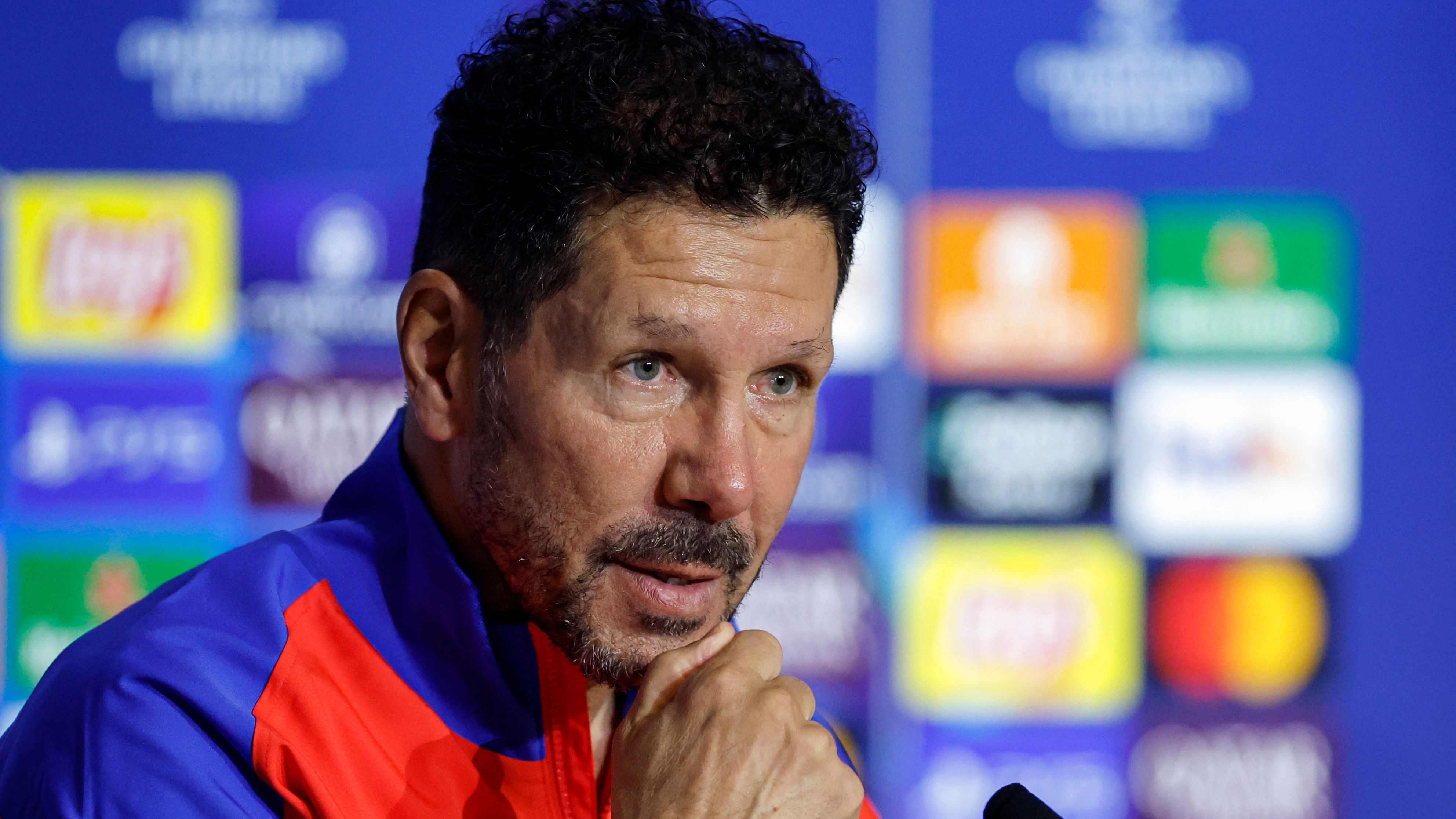 FBL-EUR-C1-ATLETICO MADRID-PRESSER