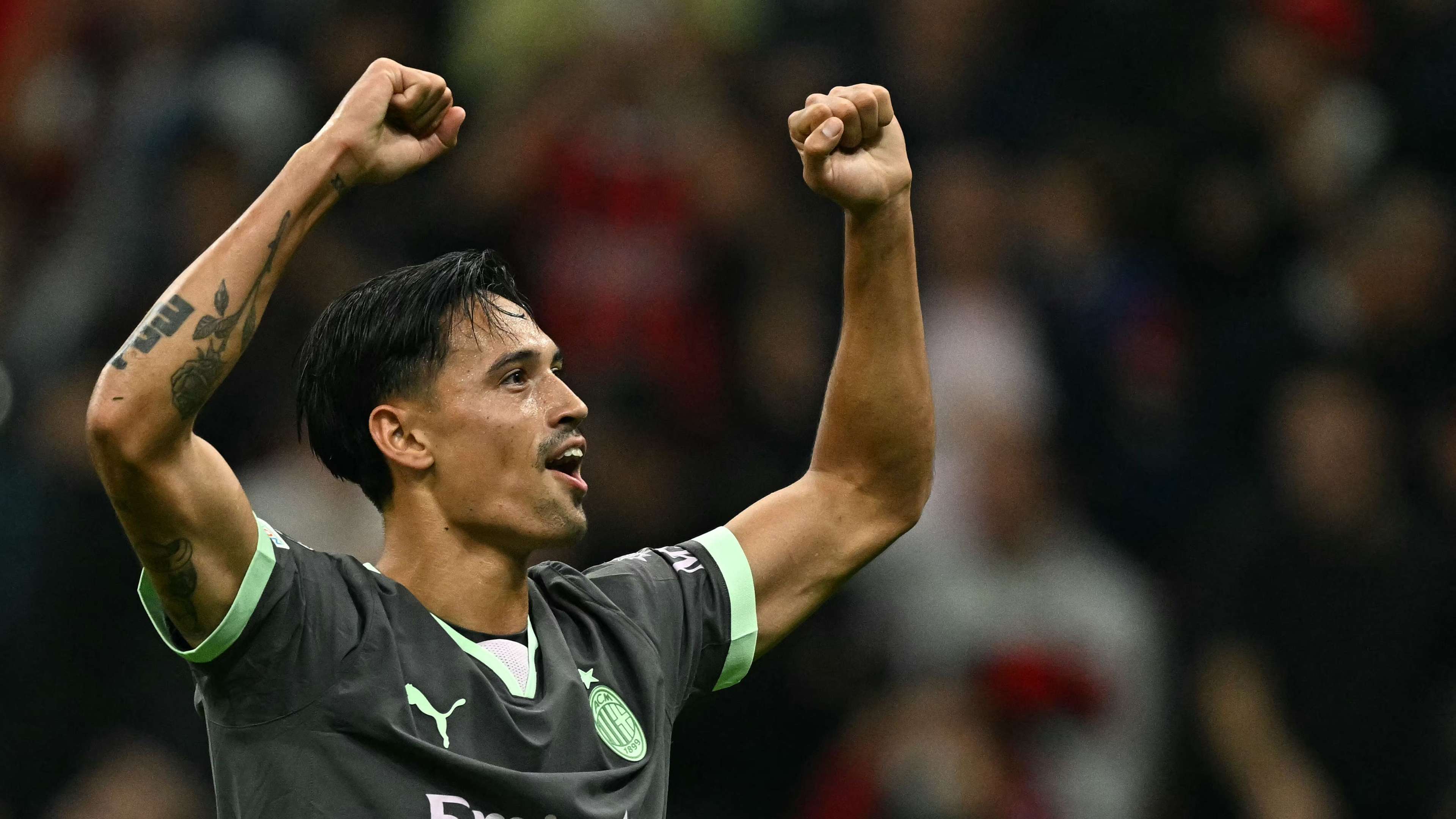 Tijjani Reijnders of AC Milan