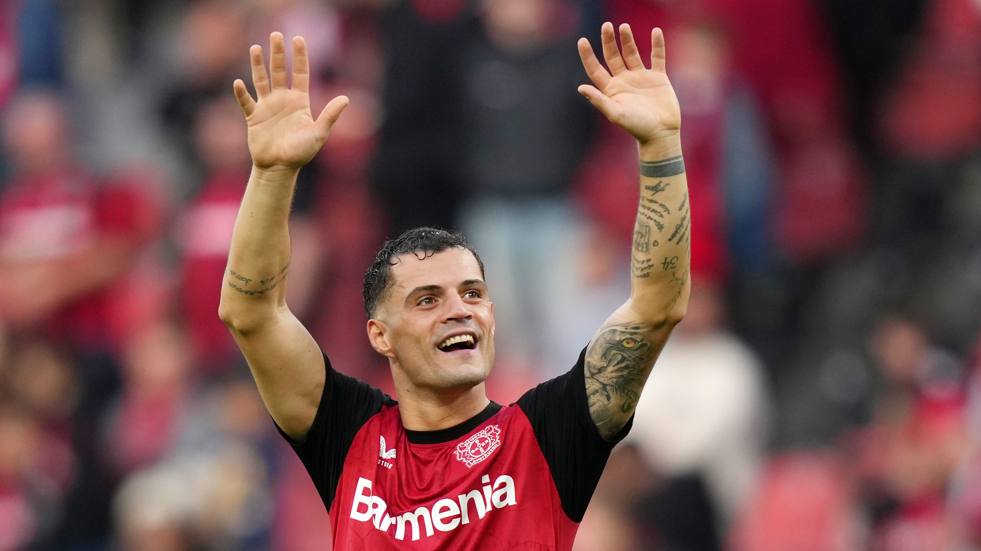 AC Milan to open talks with Granit Xhaka following Luka Modric agreement as Massimiliano Allegri's midfield overhaul continues | Goal.com UK
