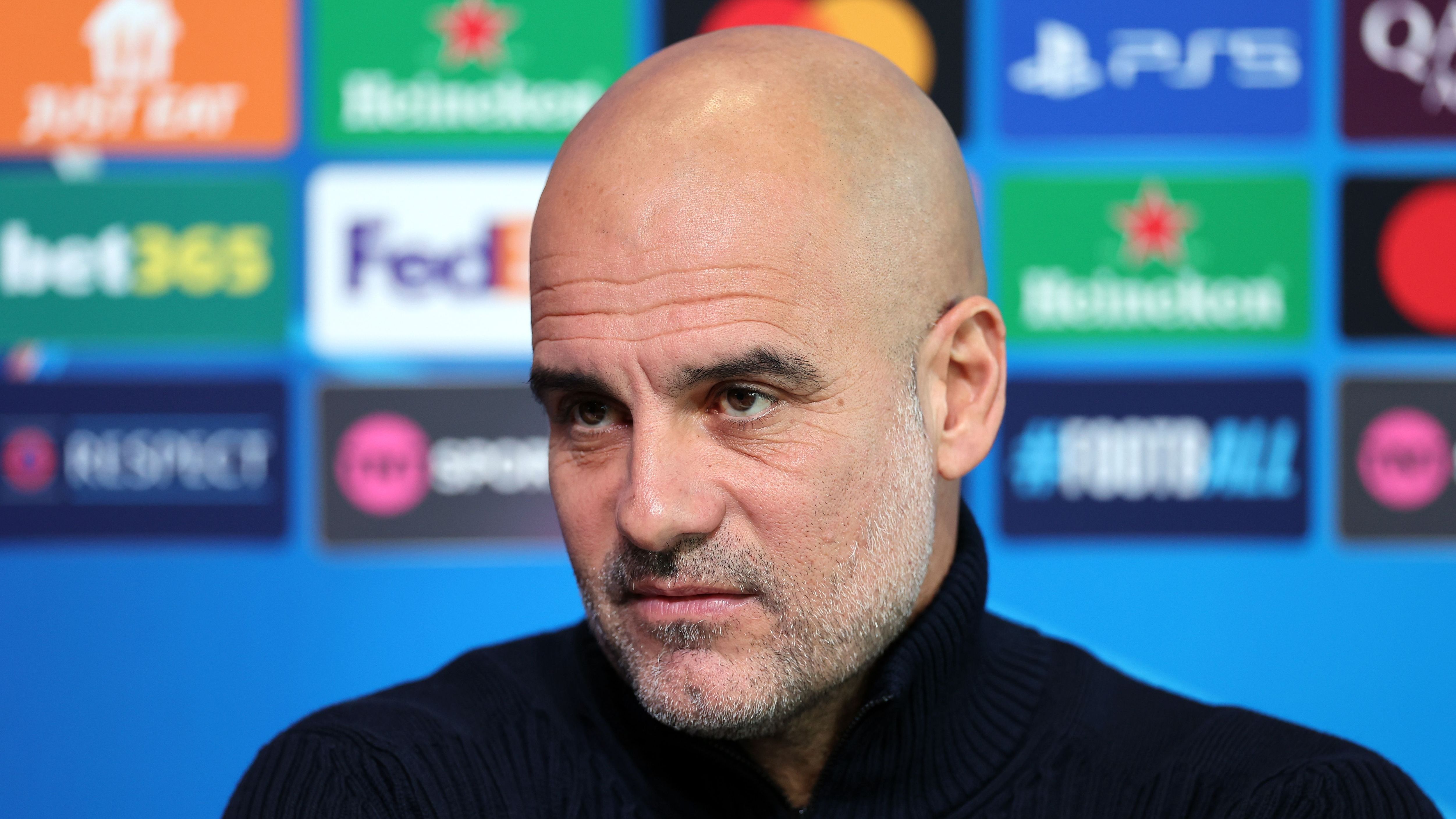 Manchester City Training Session And Press Conference - UEFA Champions League 2024/25 League Phase MD3