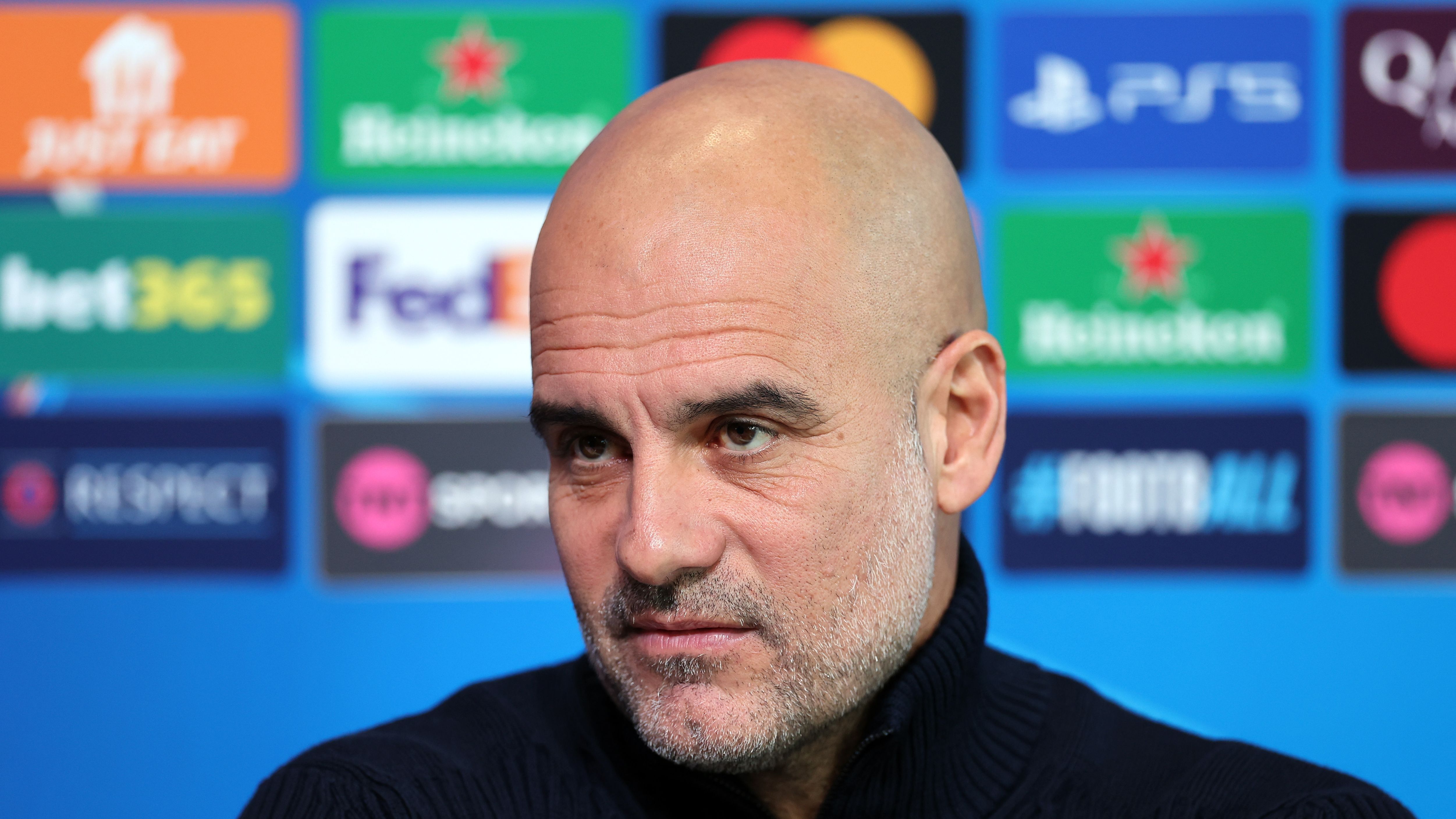 Manchester City Training Session And Press Conference - UEFA Champions League 2024/25 League Phase MD3