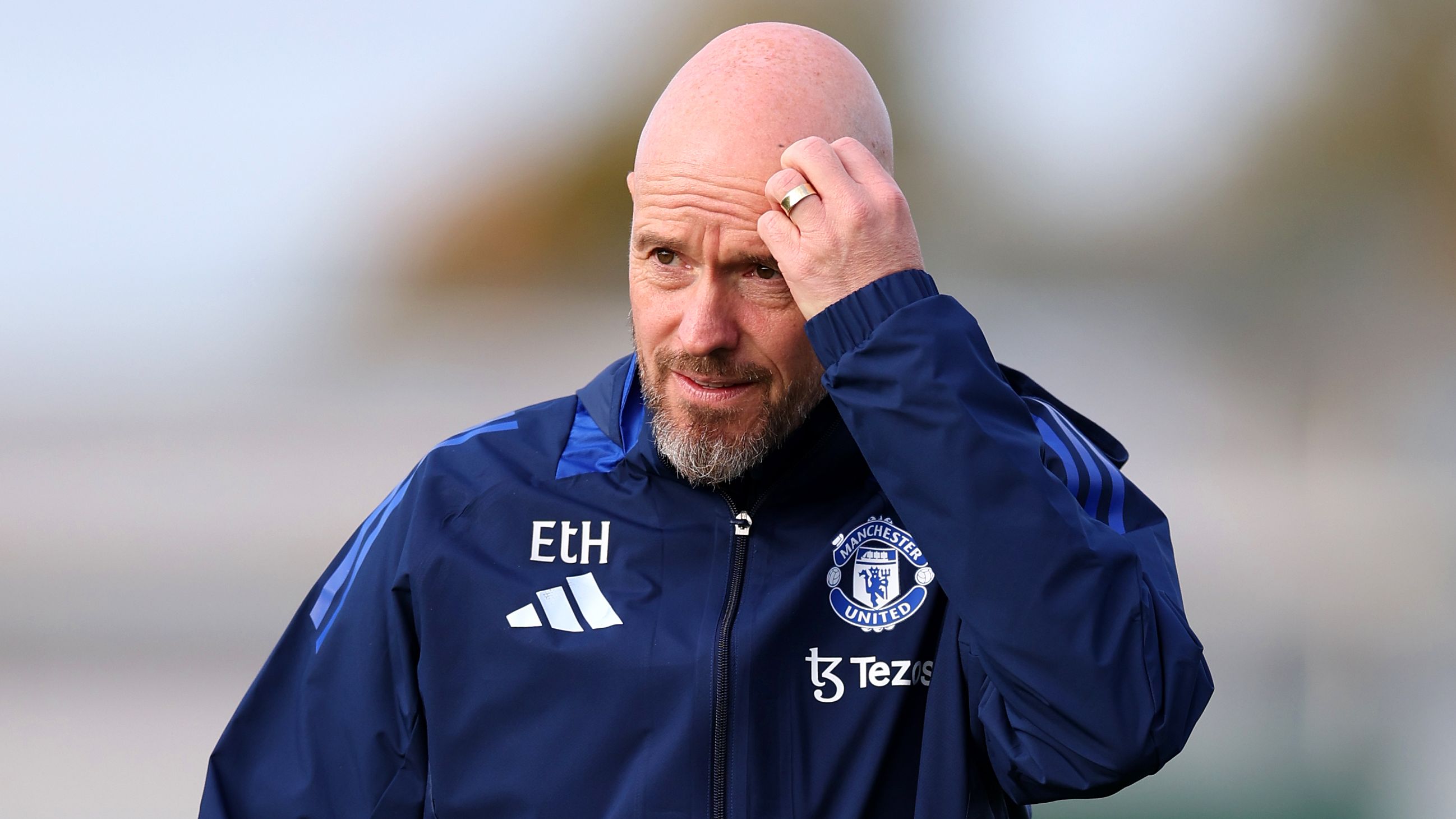 Manchester United Training Session And Press Conference - UEFA Europa League 2024/25 League Phase MD3