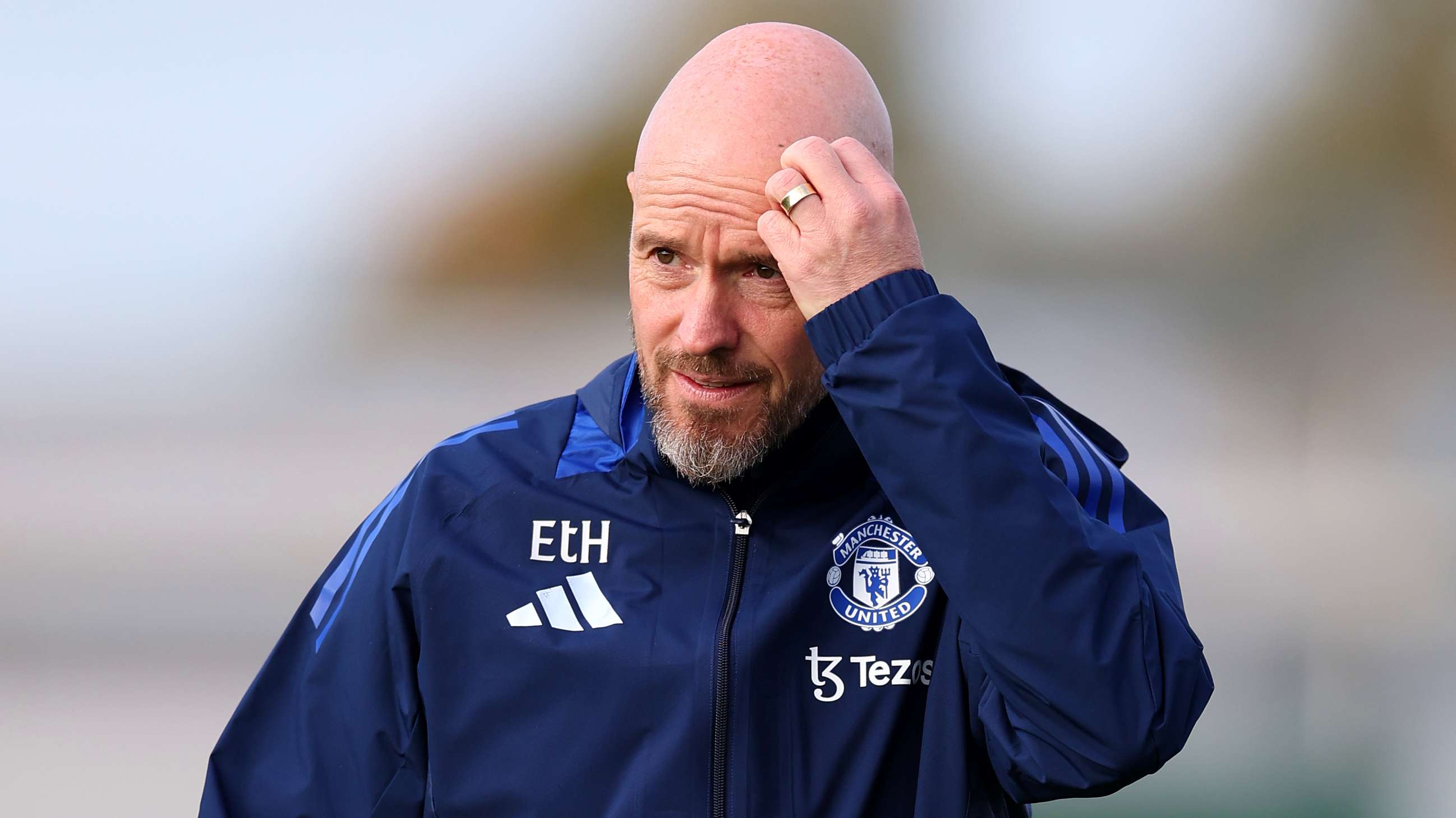 Manchester United Training Session And Press Conference - UEFA Europa League 2024/25 League Phase MD3